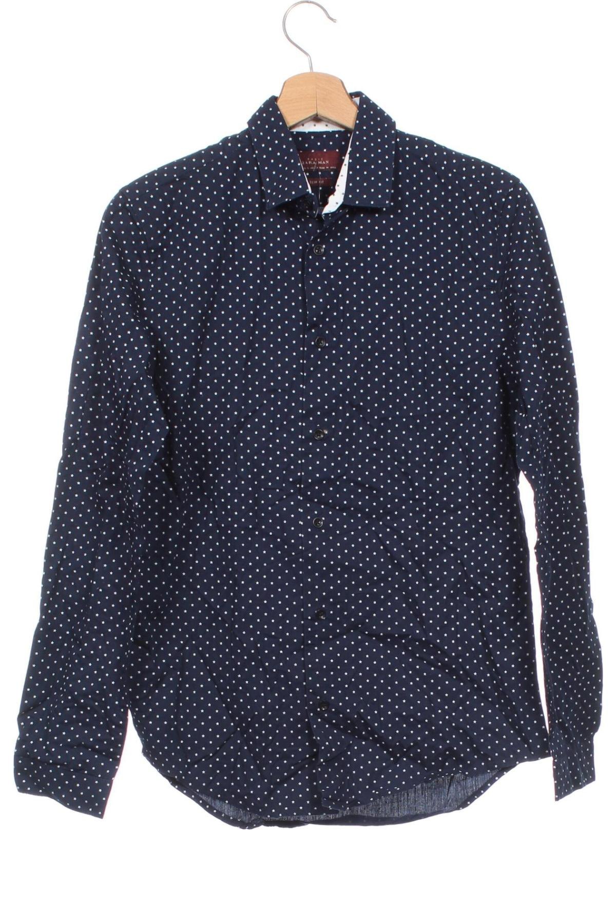 Herrenhemd Zara Man, Größe S, Farbe Blau, Preis € 23,99