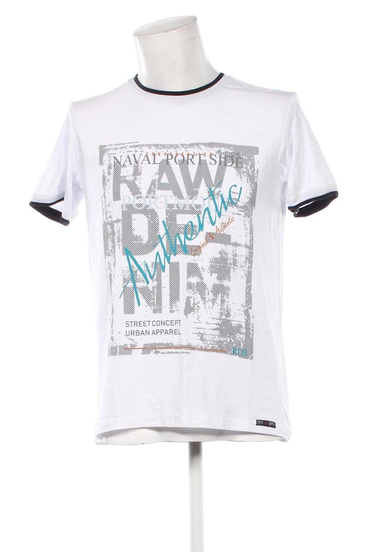 Męski T-shirt, Rozmiar XL, Kolor Biały, Cena 28,99 zł