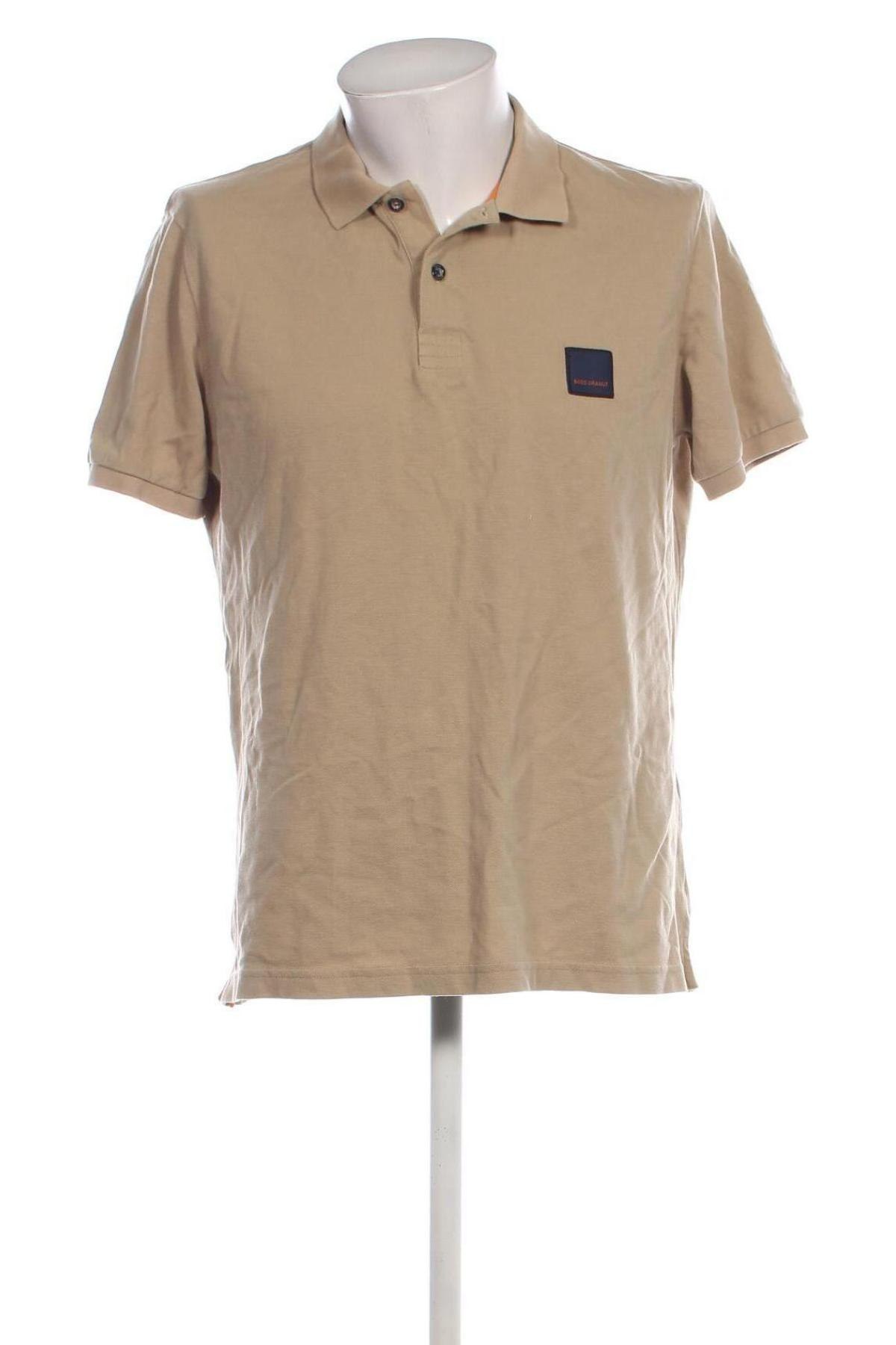 Herren T-Shirt Boss Orange, Größe XXL, Farbe Beige, Preis € 57,03