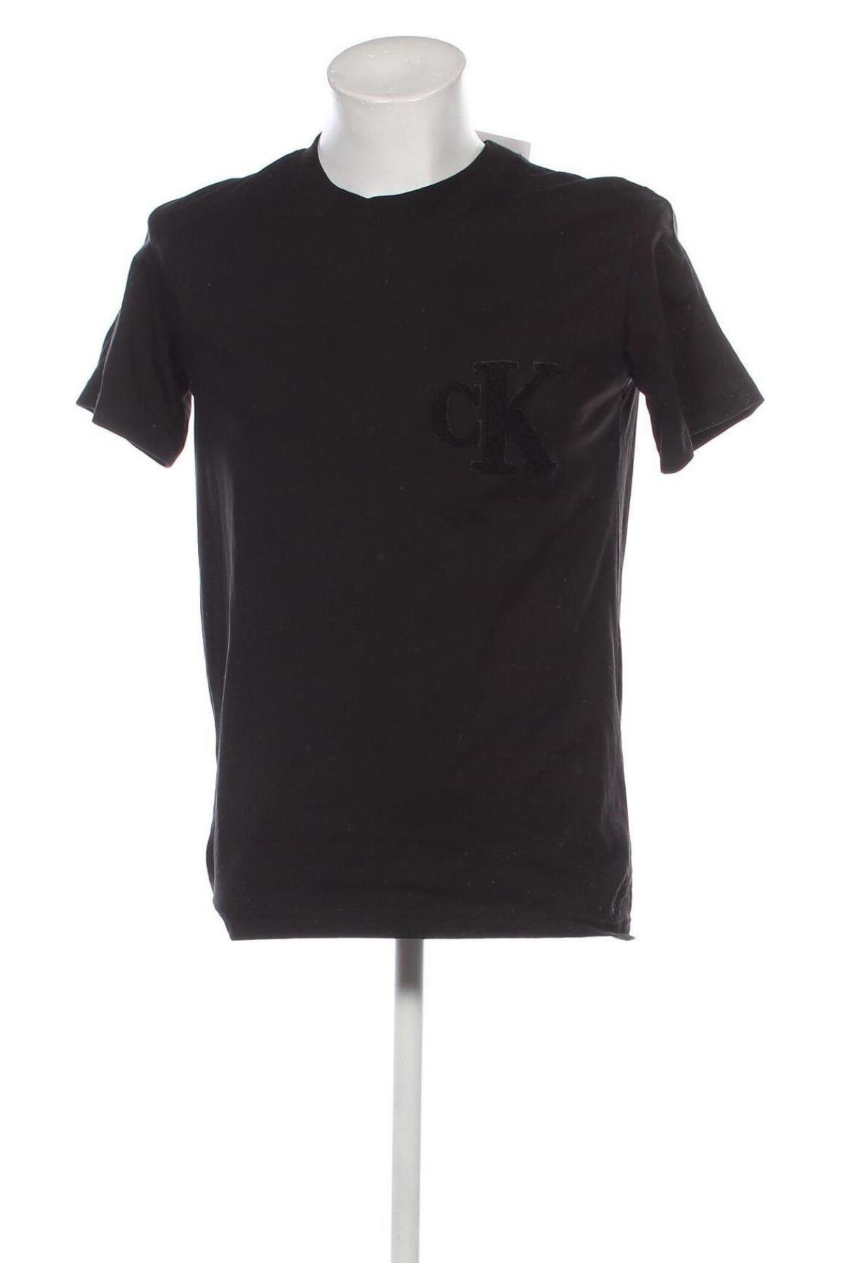 Ανδρικό t-shirt Calvin Klein Jeans, Μέγεθος M, Χρώμα Μαύρο, Τιμή 33,49 €