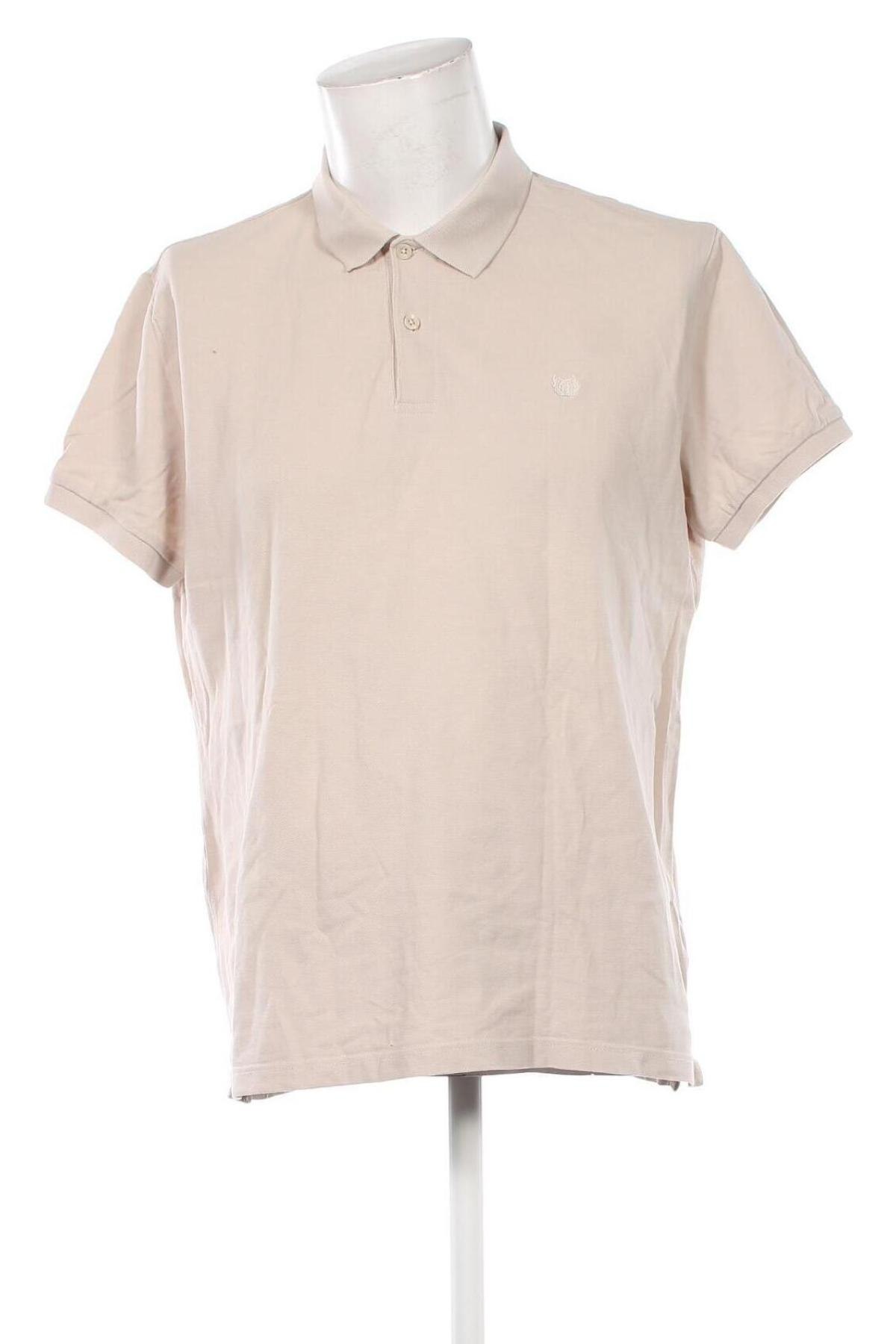 Herren T-Shirt Colin's, Größe XXL, Farbe Beige, Preis 5,99 €