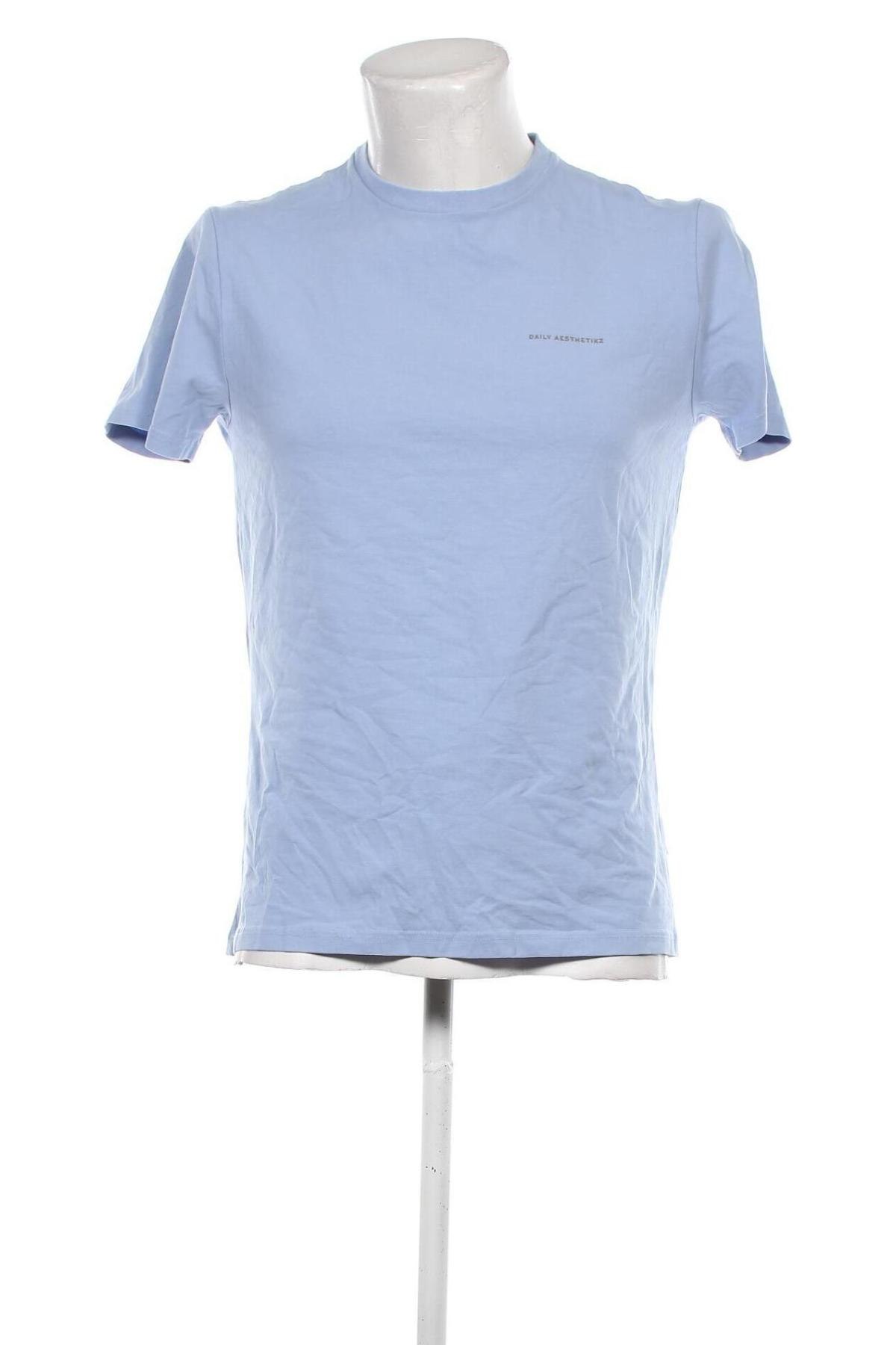 Herren T-Shirt DAILY AESTHETIKZ, Größe M, Farbe Blau, Preis 18,99 €