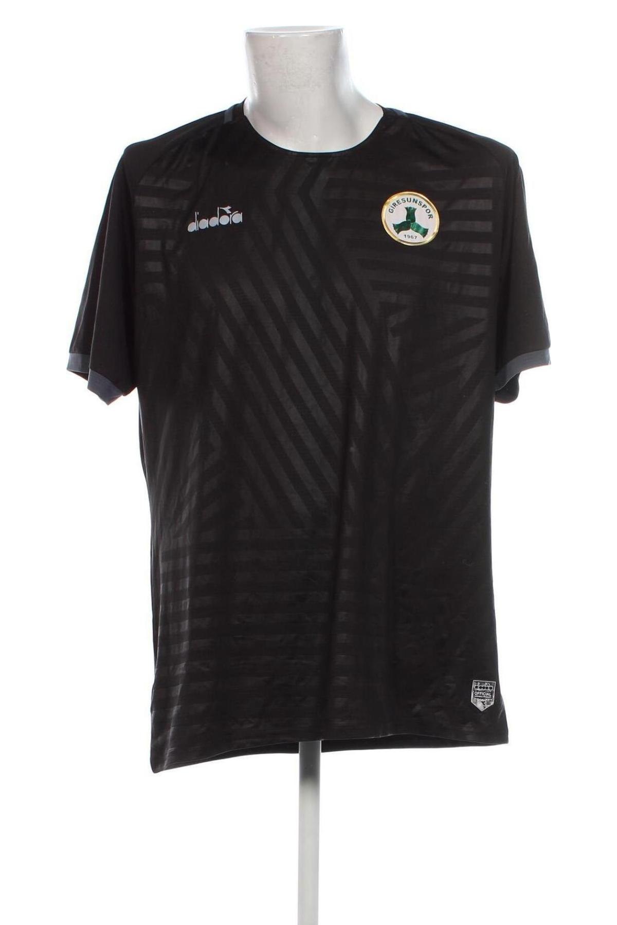 Ανδρικό t-shirt Diadora, Μέγεθος 3XL, Χρώμα Μαύρο, Τιμή 13,99 €