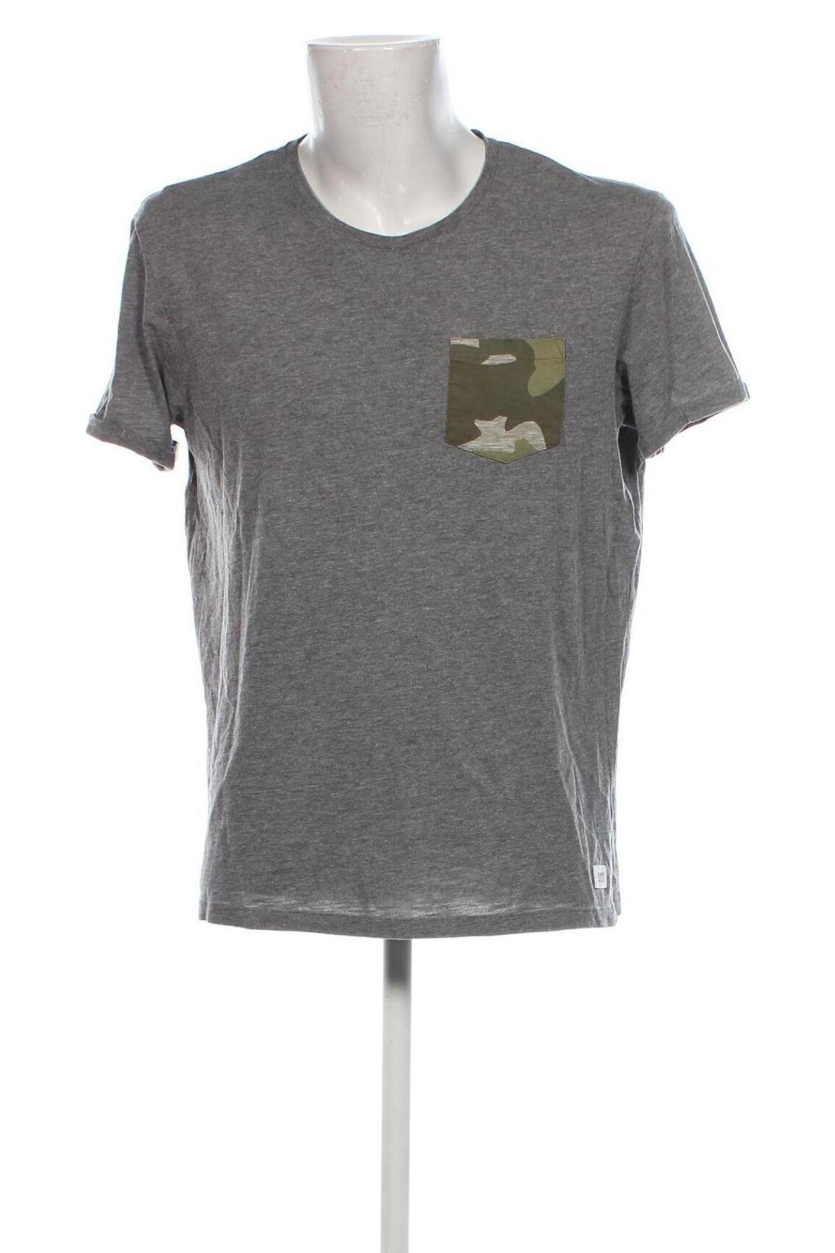 Herren T-Shirt Edc By Esprit, Größe L, Farbe Grau, Preis 15,00 €