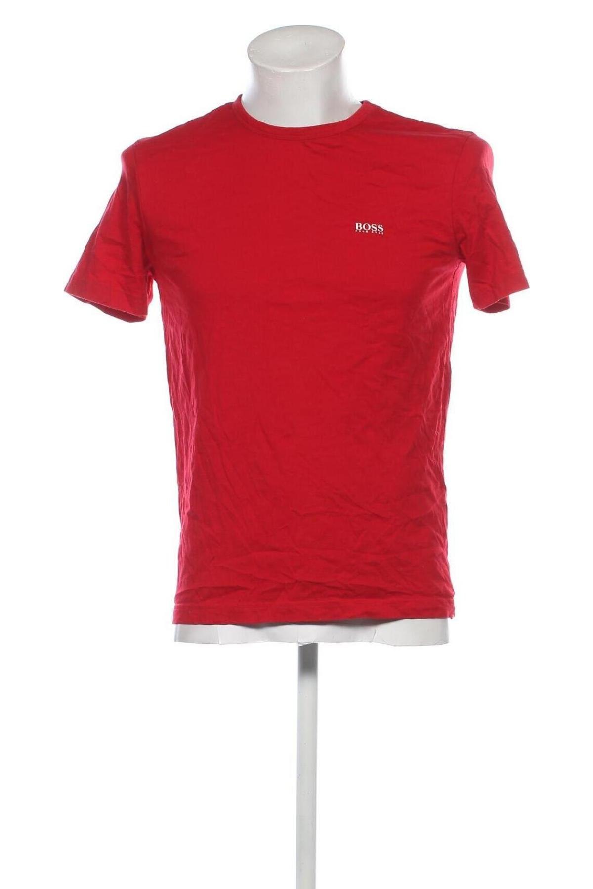 Męski T-shirt Hugo Boss, Rozmiar M, Kolor Czerwony, Cena 129,99 zł