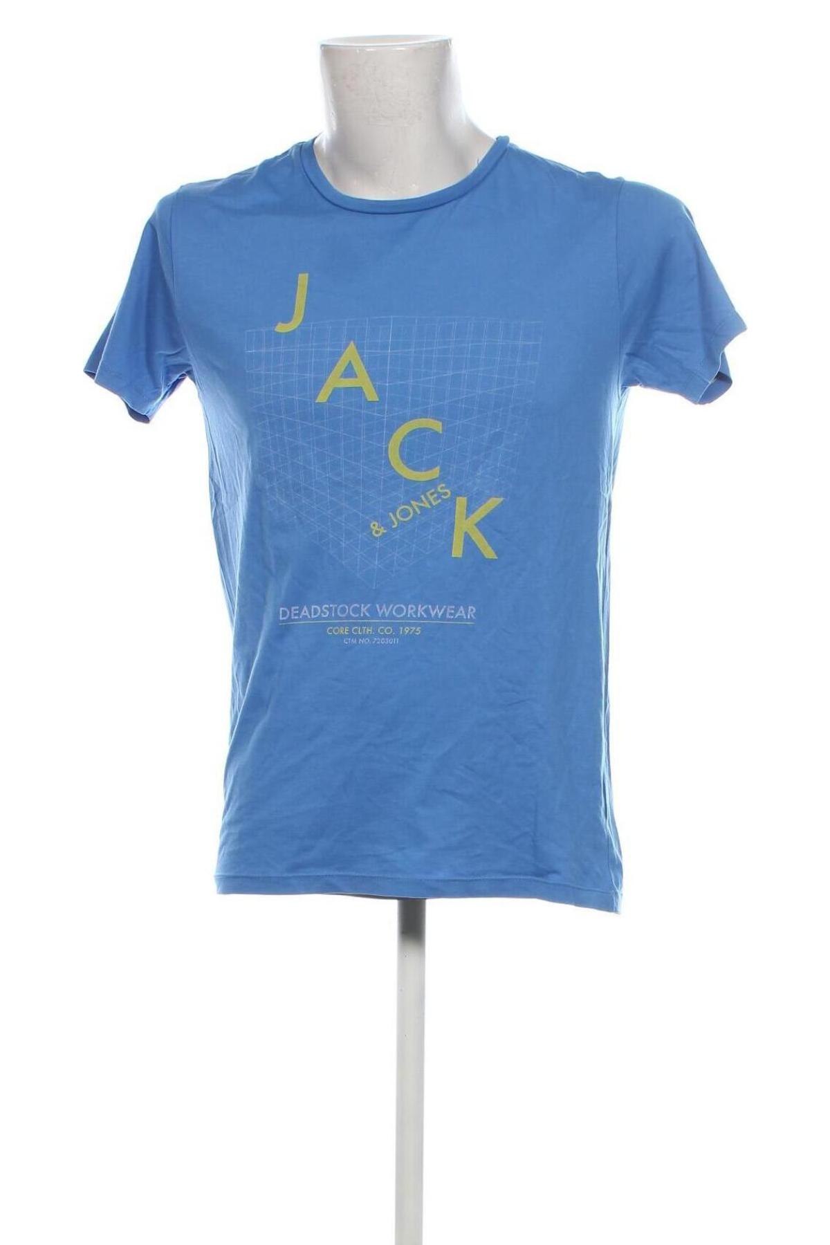 Pánské tričko  Core By Jack & Jones, Velikost L, Barva Modrá, Cena  297,00 Kč