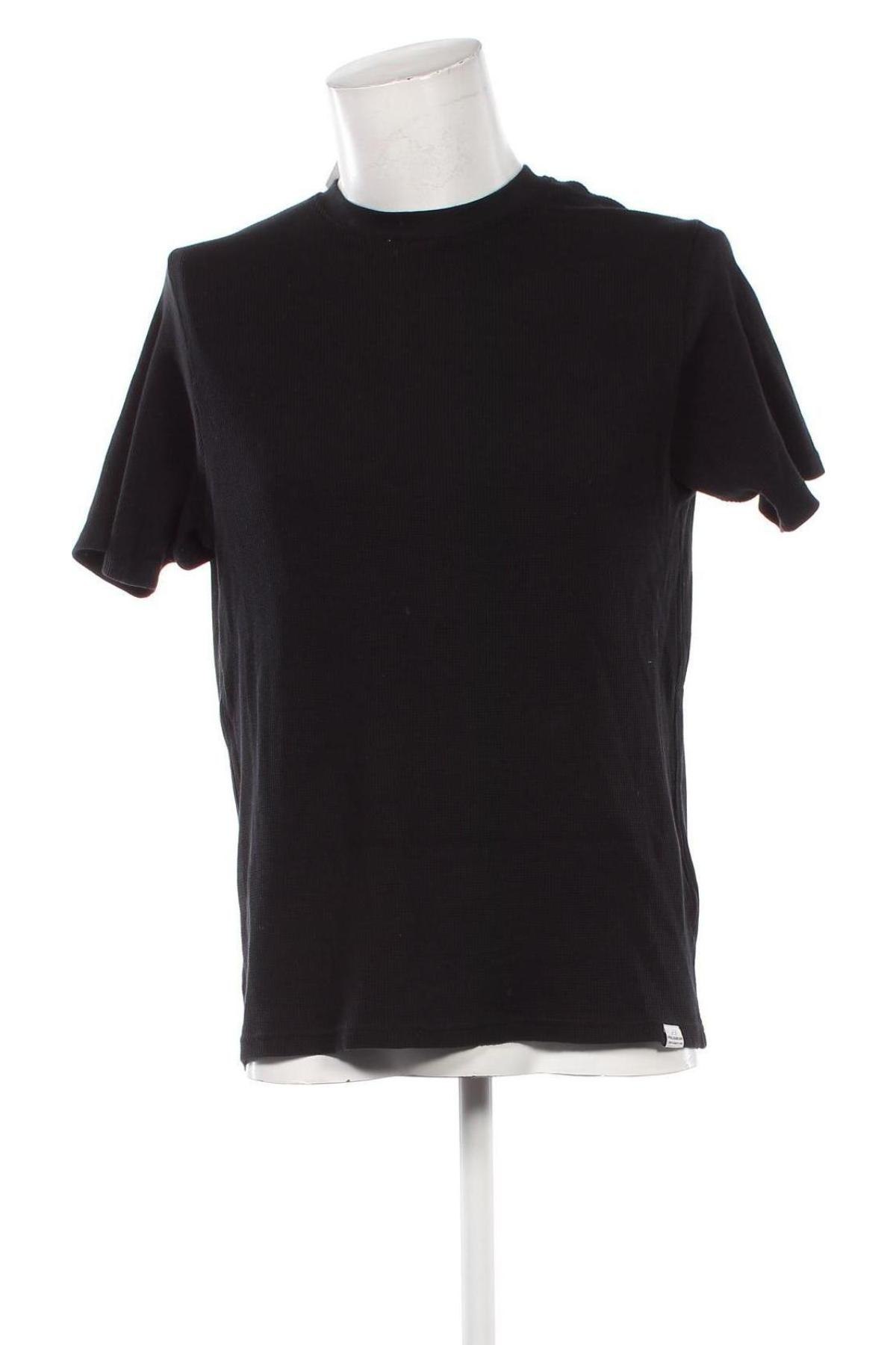 Ανδρικό t-shirt Pull&Bear, Μέγεθος XL, Χρώμα Μαύρο, Τιμή 7,65 €