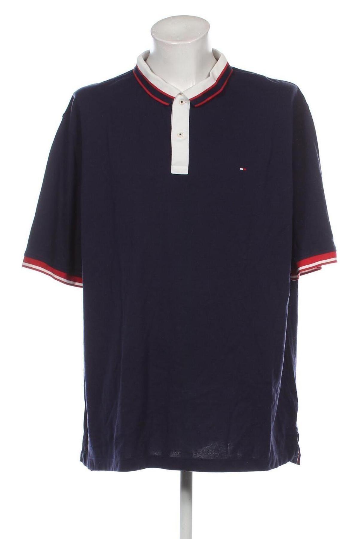 Pánské tričko  Tommy Hilfiger, Velikost 4XL, Barva Modrá, Cena  1 039,00 Kč