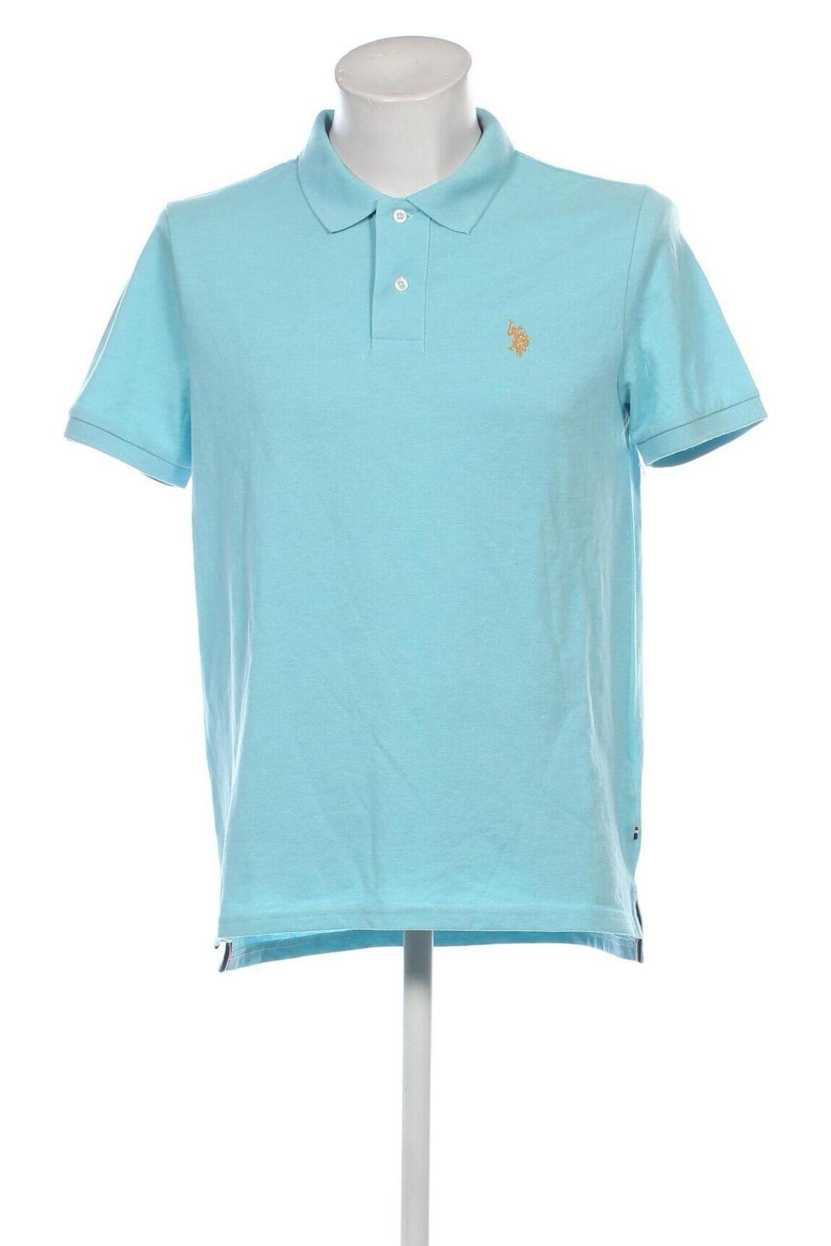 Herren T-Shirt U.S. Polo Assn., Größe L, Farbe Blau, Preis 42,49 €