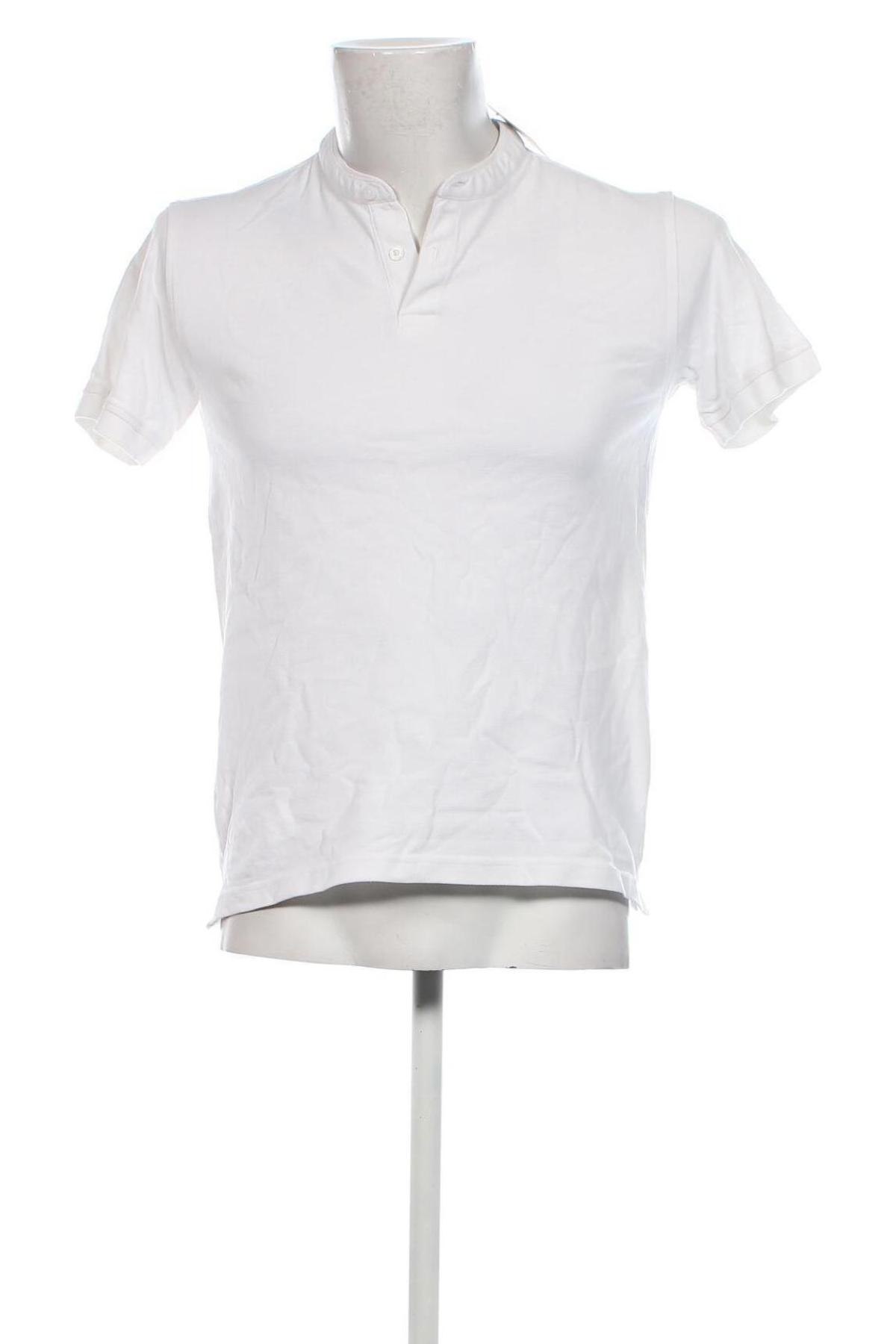 Herren T-Shirt Zara, Größe S, Farbe Weiß, Preis € 8,49