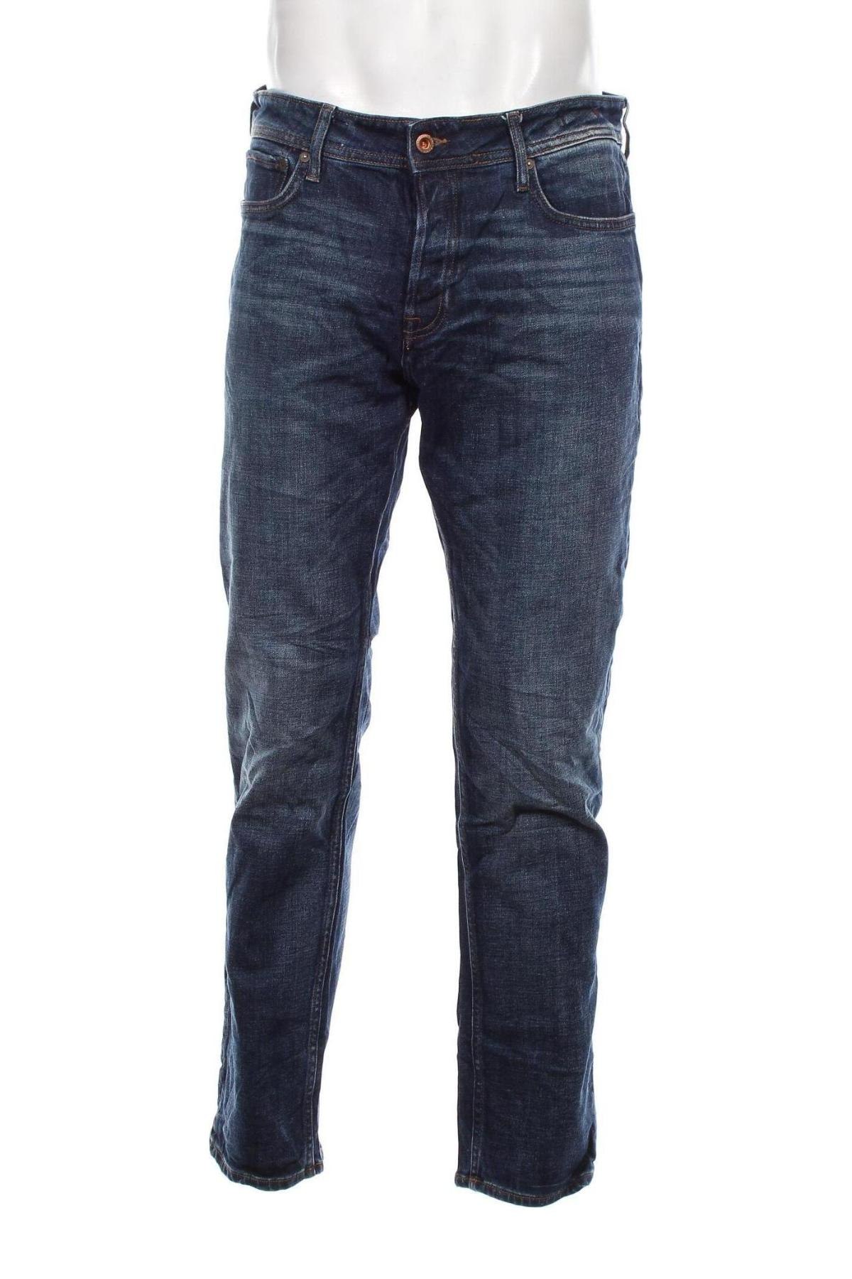 Męskie jeansy Jack & Jones, Rozmiar L, Kolor Niebieski, Cena 61,99 zł