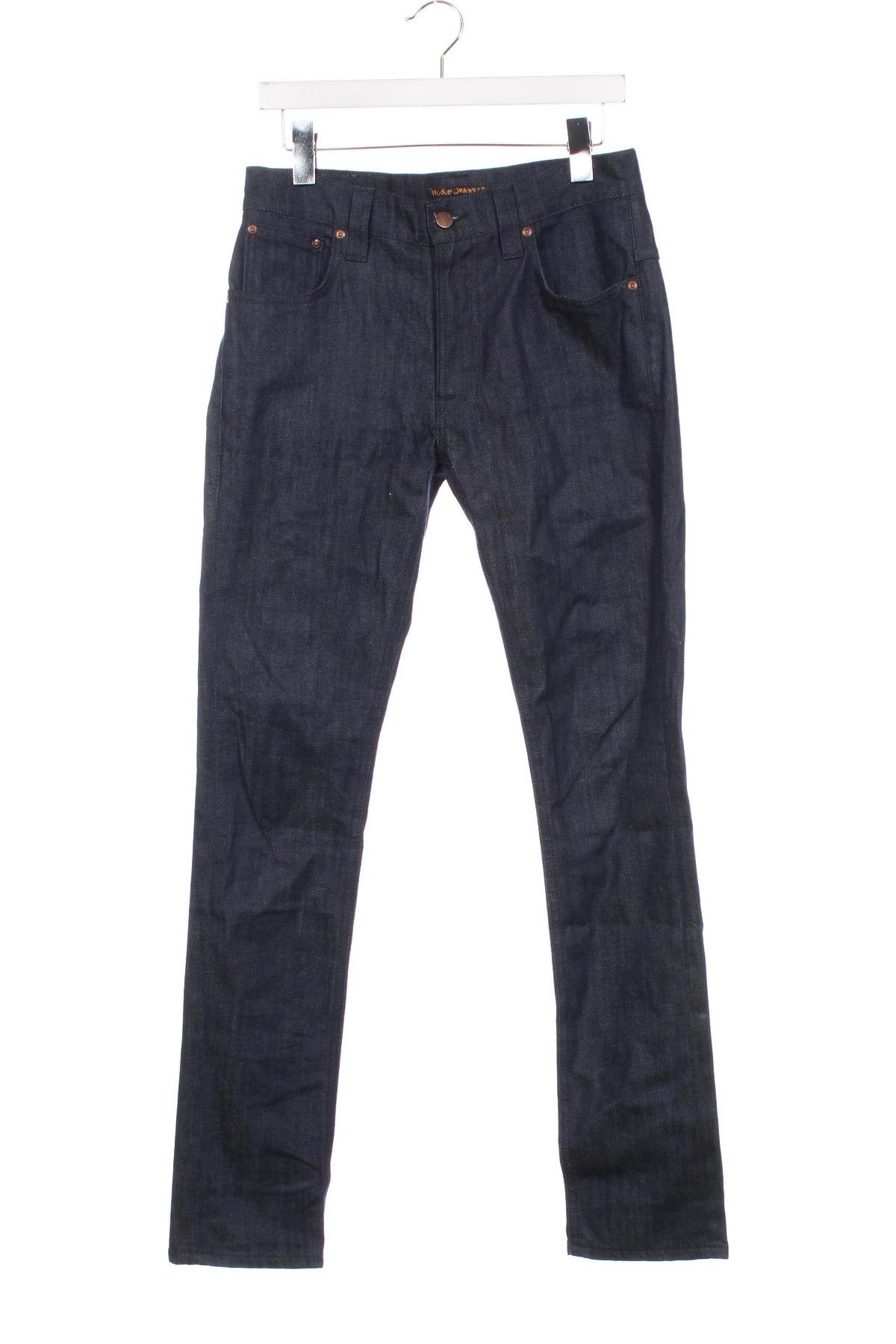 Pánske džínsy  Nudie Jeans Co, Veľkosť S, Farba Modrá, Cena  6,95 €