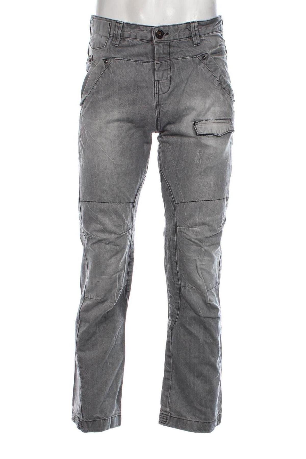 Herren Jeans Okay, Größe L, Farbe Grau, Preis € 11,49