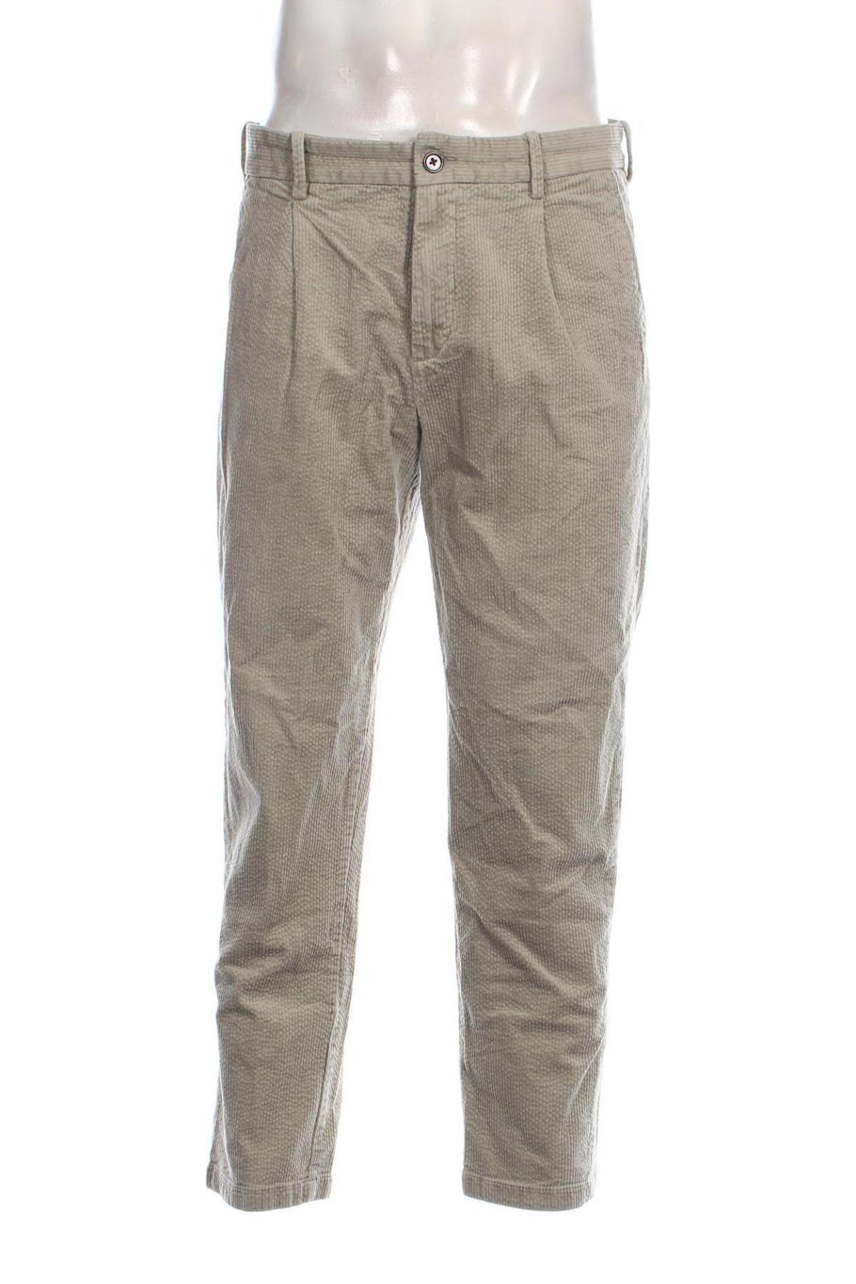 Herren Cordhose H&M, Größe L, Farbe Grün, Preis 10,99 €