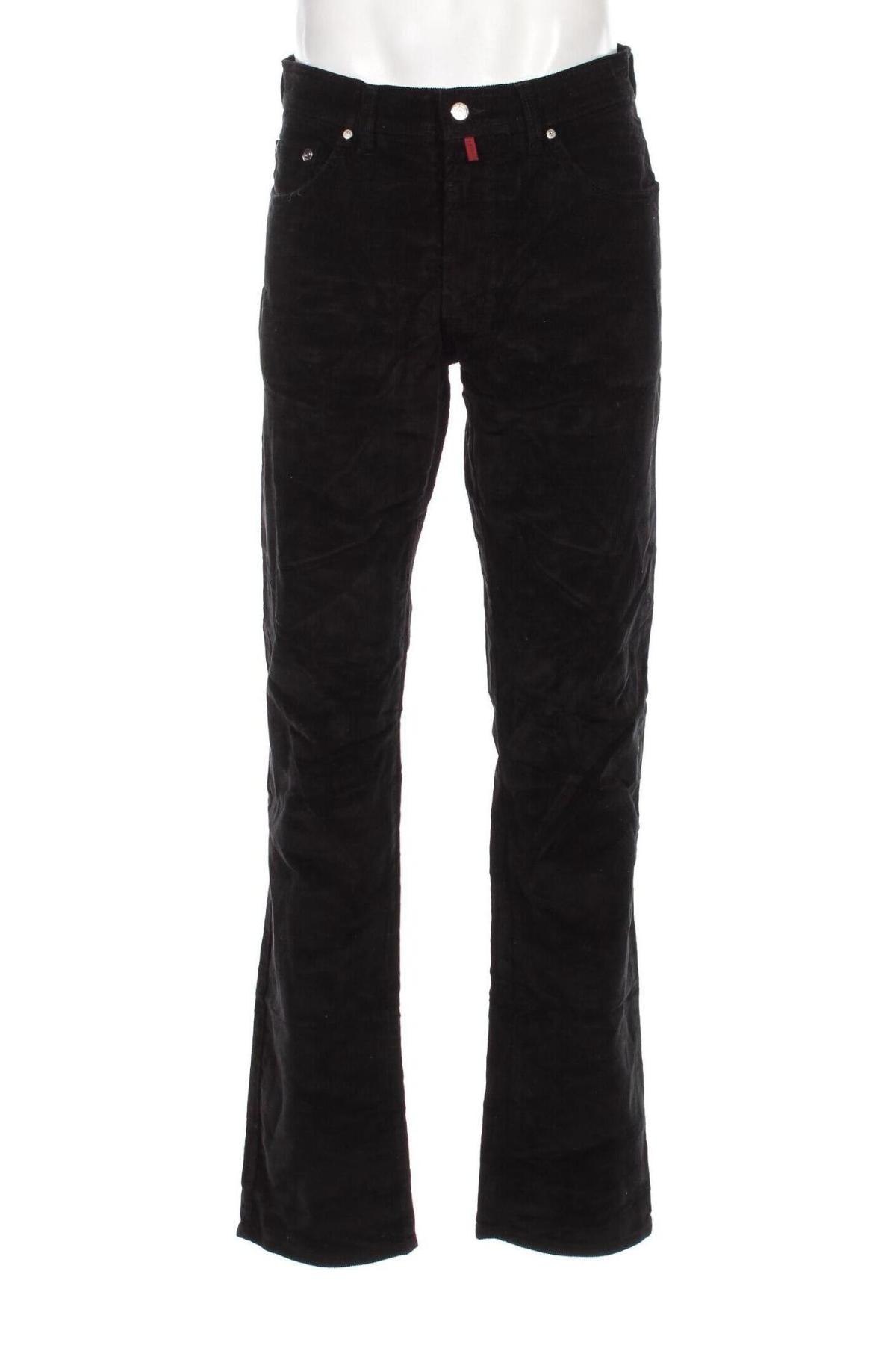 Pantaloni raiați de bărbați Pierre Cardin, Mărime M, Culoare Negru, Preț 100,99 Lei