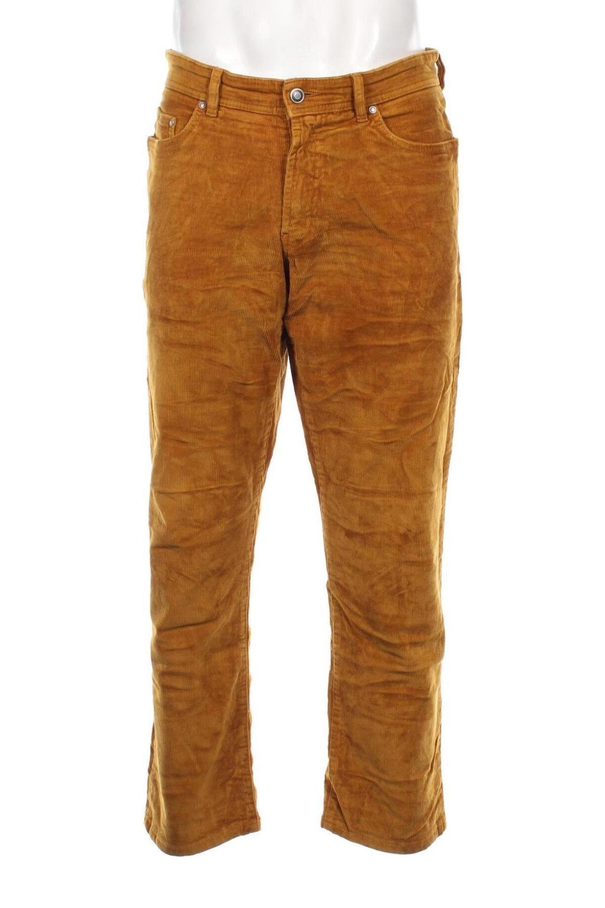 Herren Cordhose Tailor & Son, Größe L, Farbe Gelb, Preis € 11,49