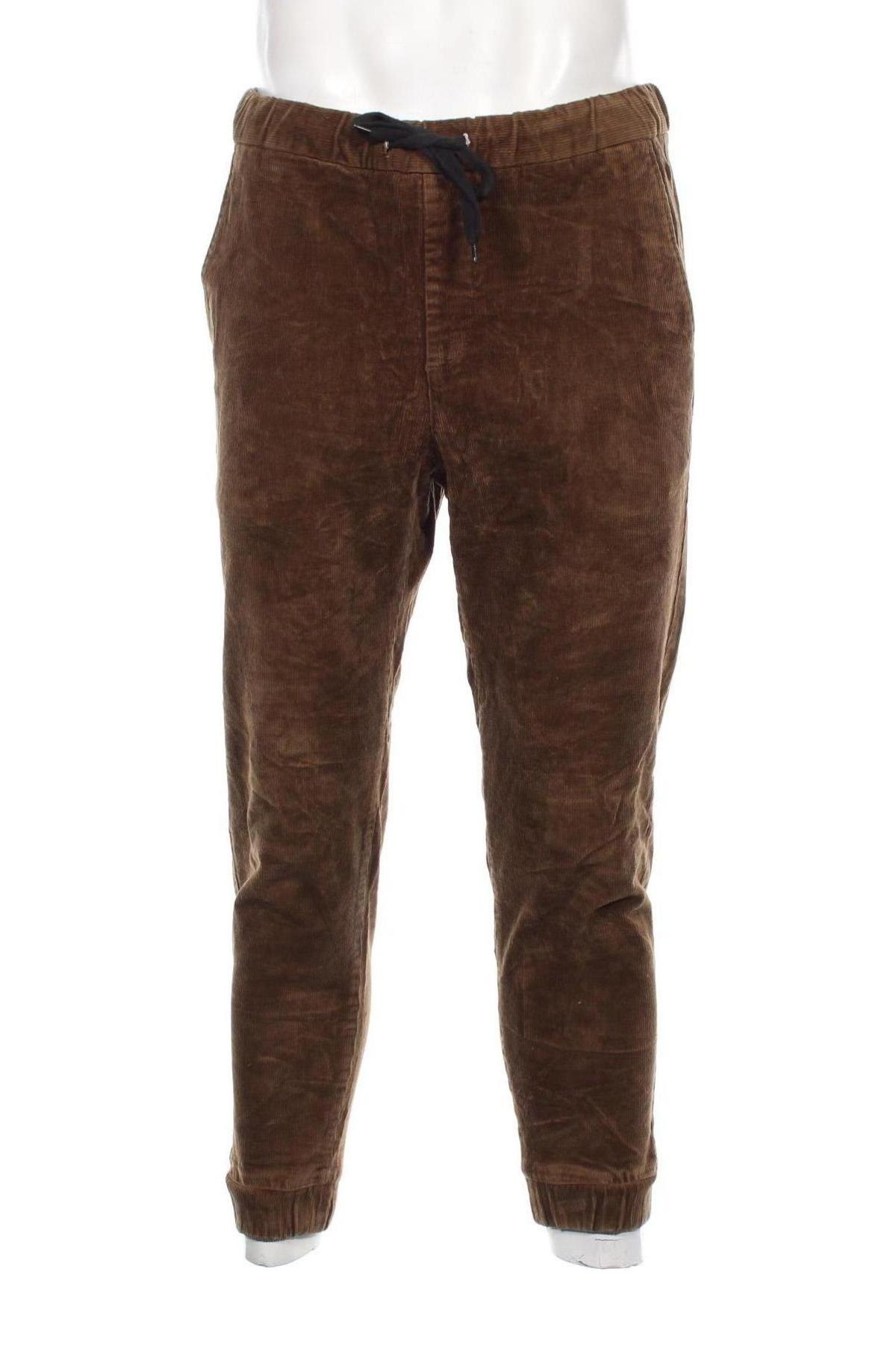 Herren Cordhose Zara, Größe M, Farbe Braun, Preis € 7,99