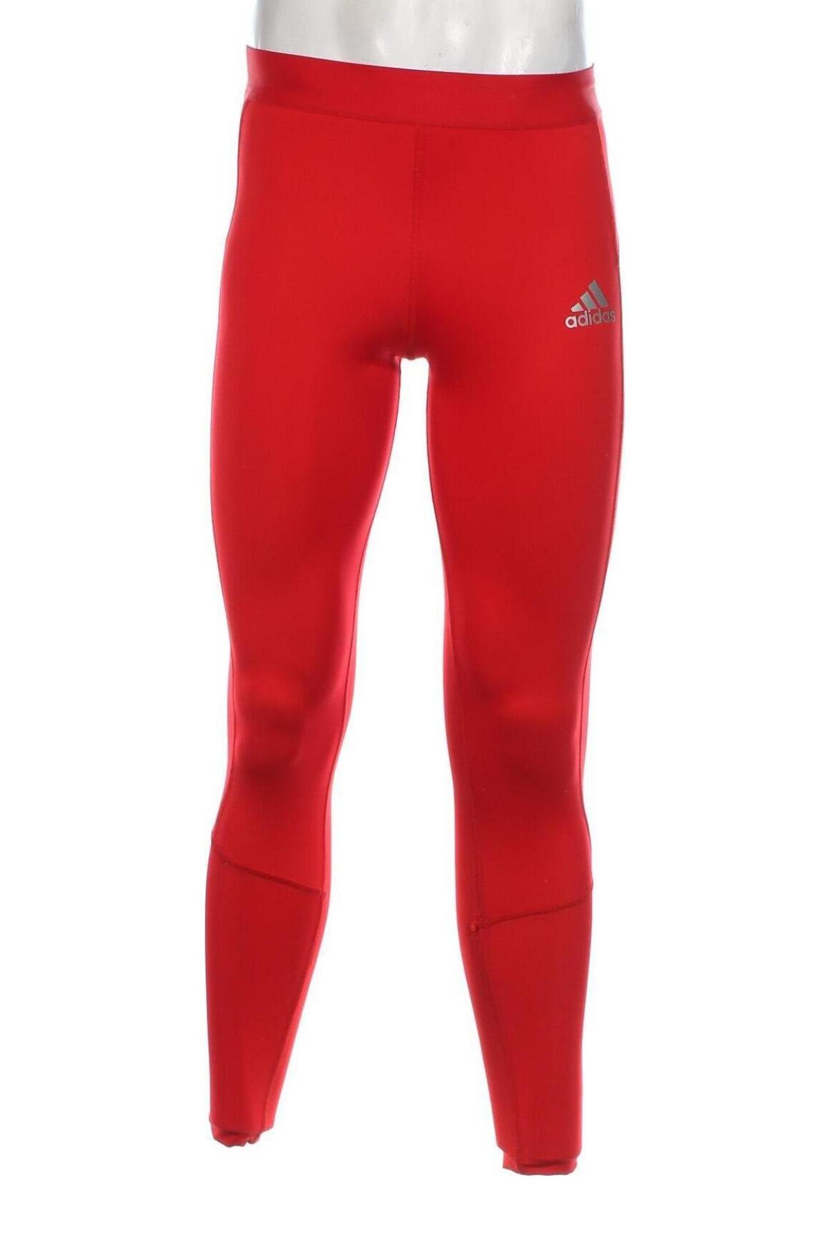 Herren Leggings Adidas, Größe L, Farbe Rot, Preis € 58,99