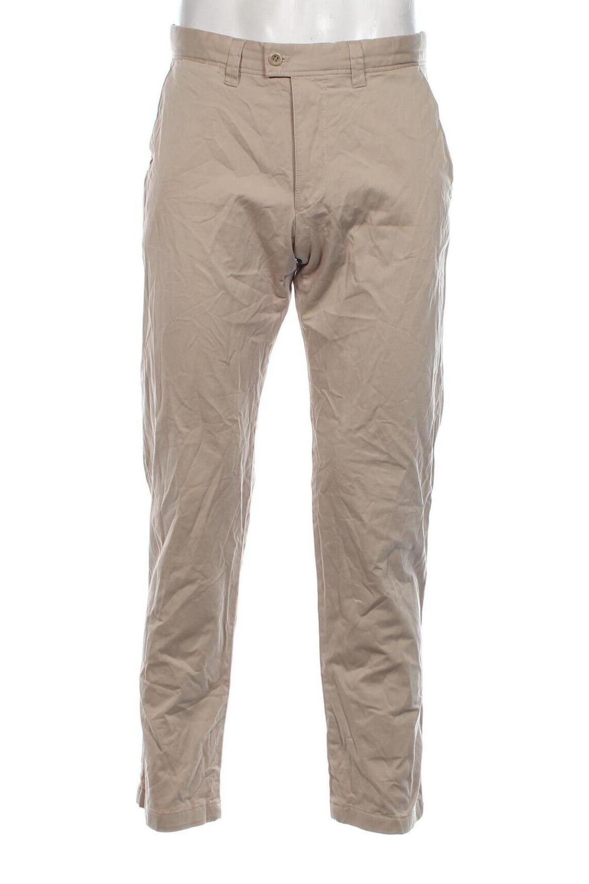 Herrenhose Brax, Größe M, Farbe Beige, Preis 16,99 €