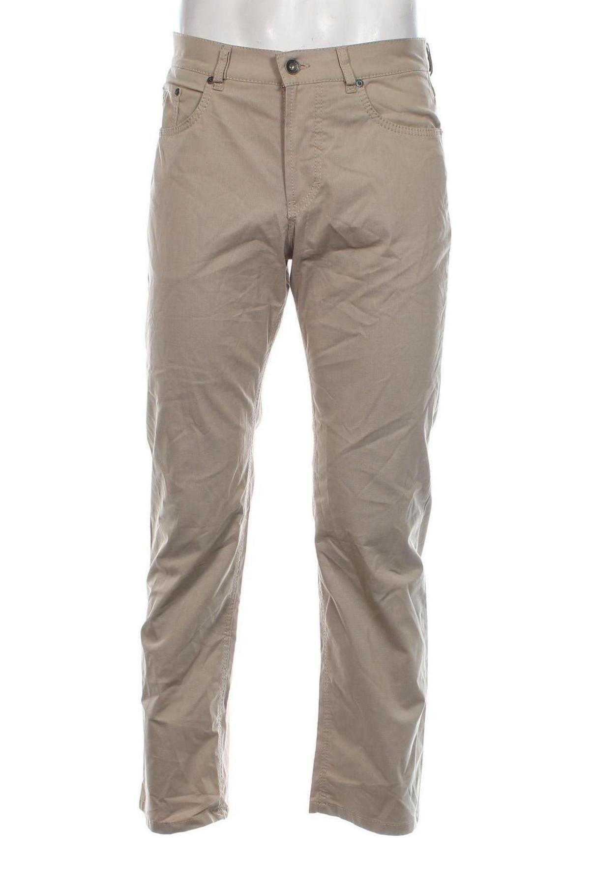 Herrenhose Brax, Größe M, Farbe Beige, Preis 24,49 €