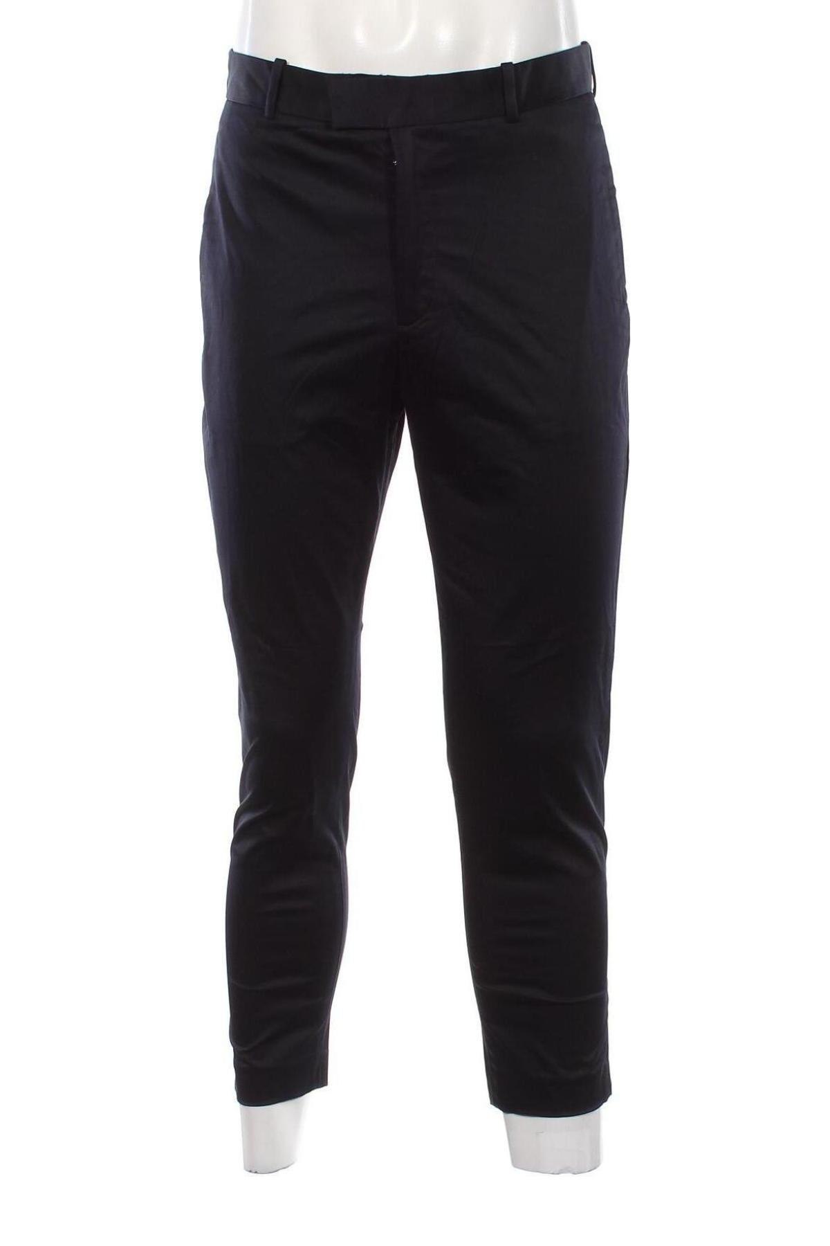 Pantaloni de bărbați H&M, Mărime M, Culoare Albastru, Preț 102,99 Lei