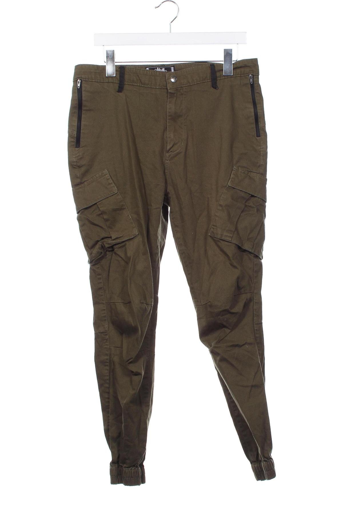 Herrenhose SikSilk, Größe S, Farbe Grün, Preis € 10,49