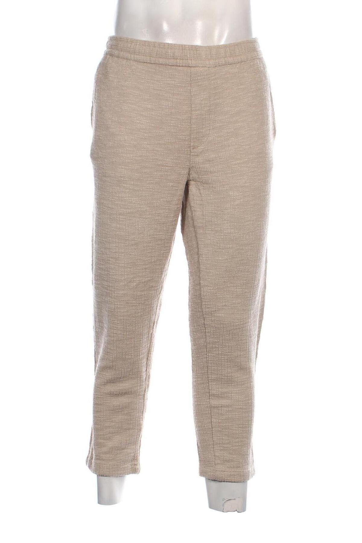 Herrenhose Zara, Größe XL, Farbe Beige, Preis 7,99 €