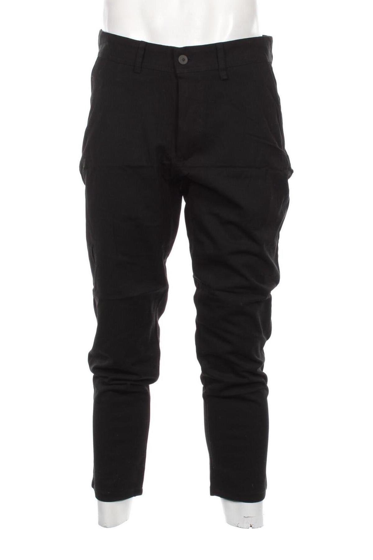 Pantaloni de bărbați Zara, Mărime S, Culoare Negru, Preț 35,99 Lei