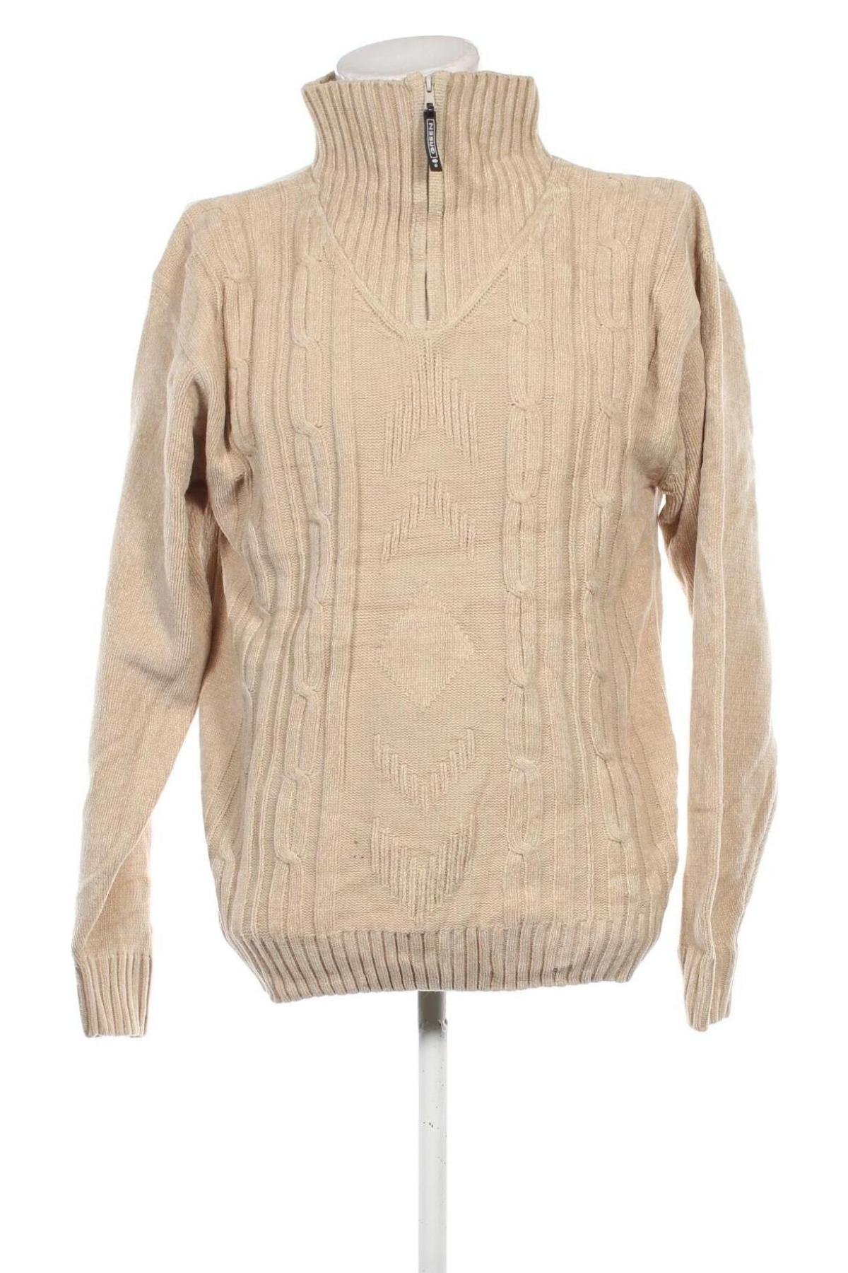 Herrenpullover, Größe XL, Farbe Beige, Preis € 7,99