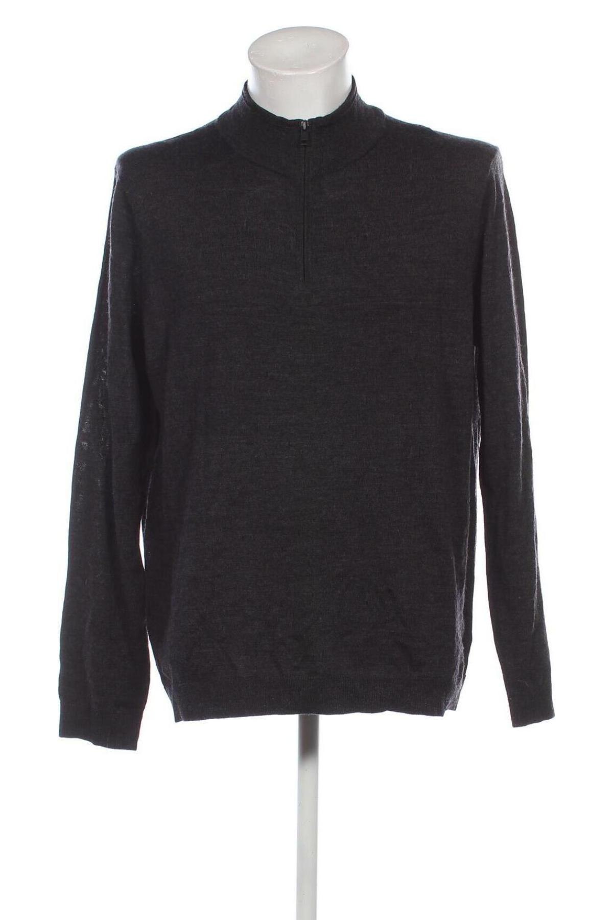 Herrenpullover Apt.9, Größe XL, Farbe Grau, Preis 8,99 €