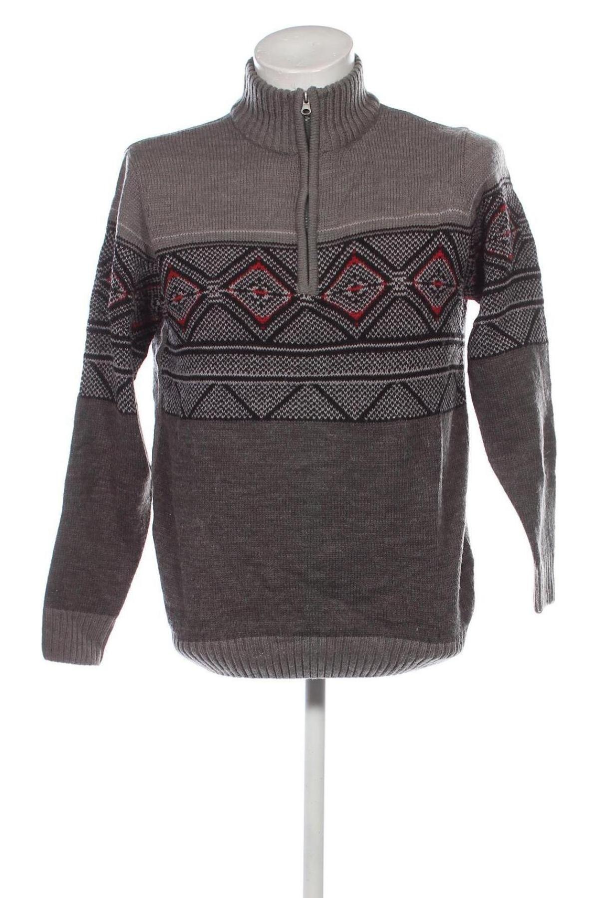 Męski sweter Atlas For Men, Rozmiar M, Kolor Kolorowy, Cena 61,99 zł