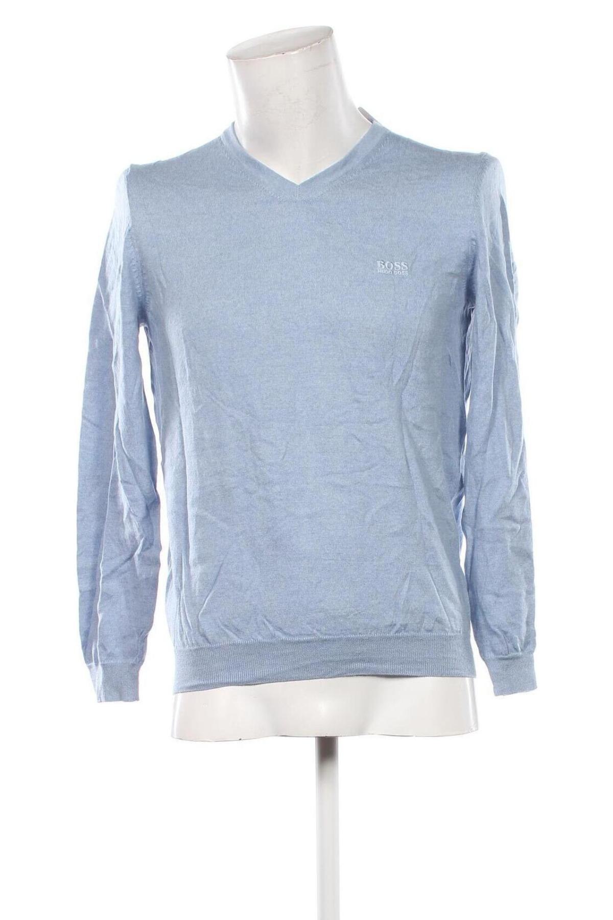 Herrenpullover BOSS, Größe L, Farbe Blau, Preis 43,49 €