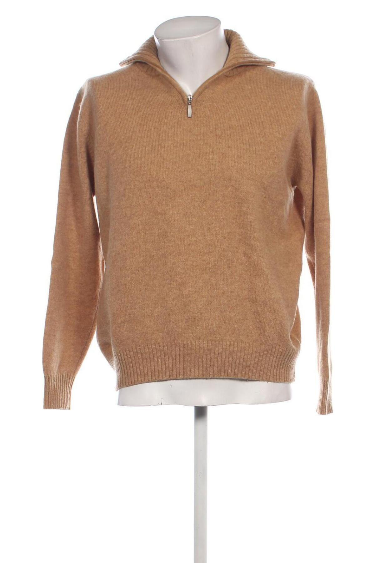 Herrenpullover Basixx, Größe L, Farbe Beige, Preis € 6,99