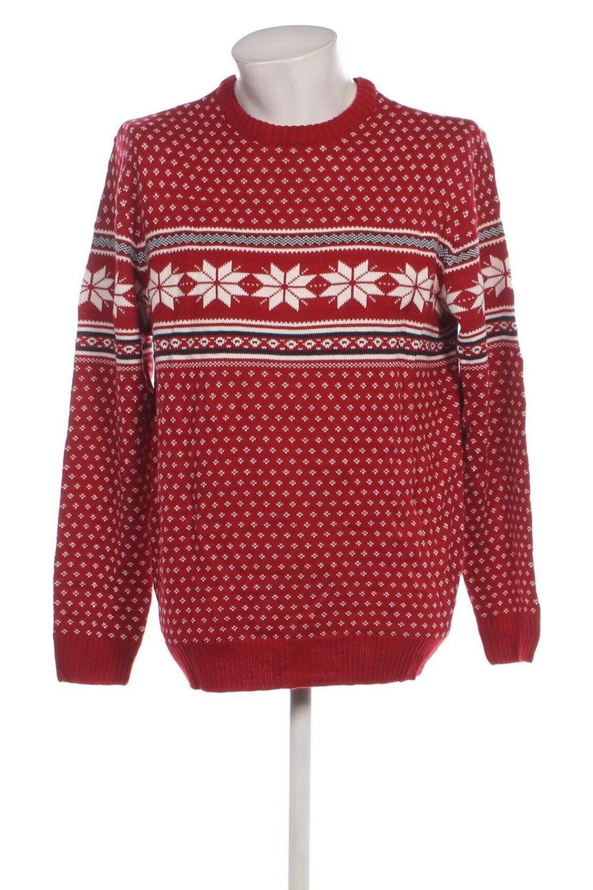 Herrenpullover Bpc Bonprix Collection, Größe L, Farbe Rot, Preis 6,99 €