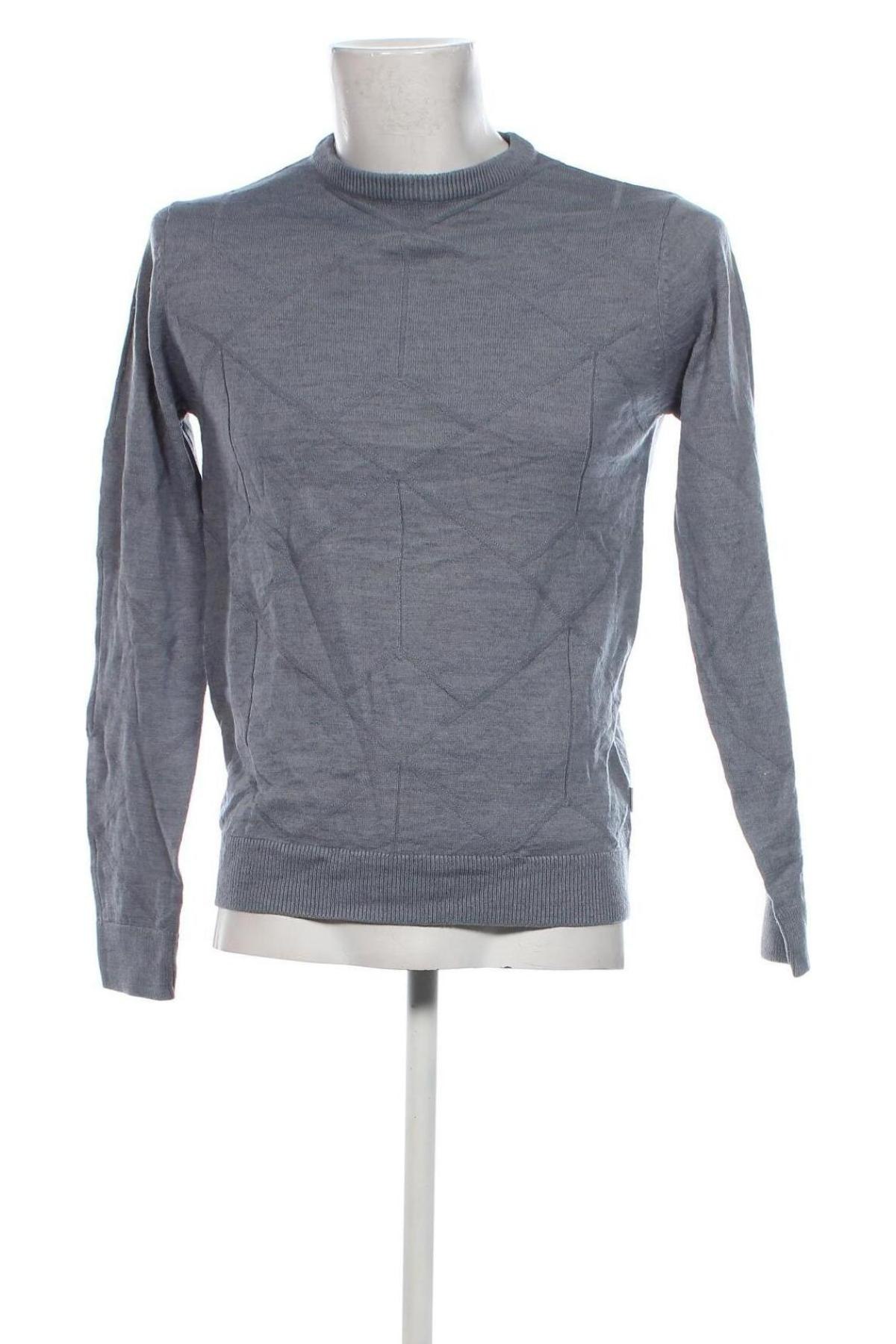 Herrenpullover Burton of London, Größe M, Farbe Blau, Preis 8,99 €