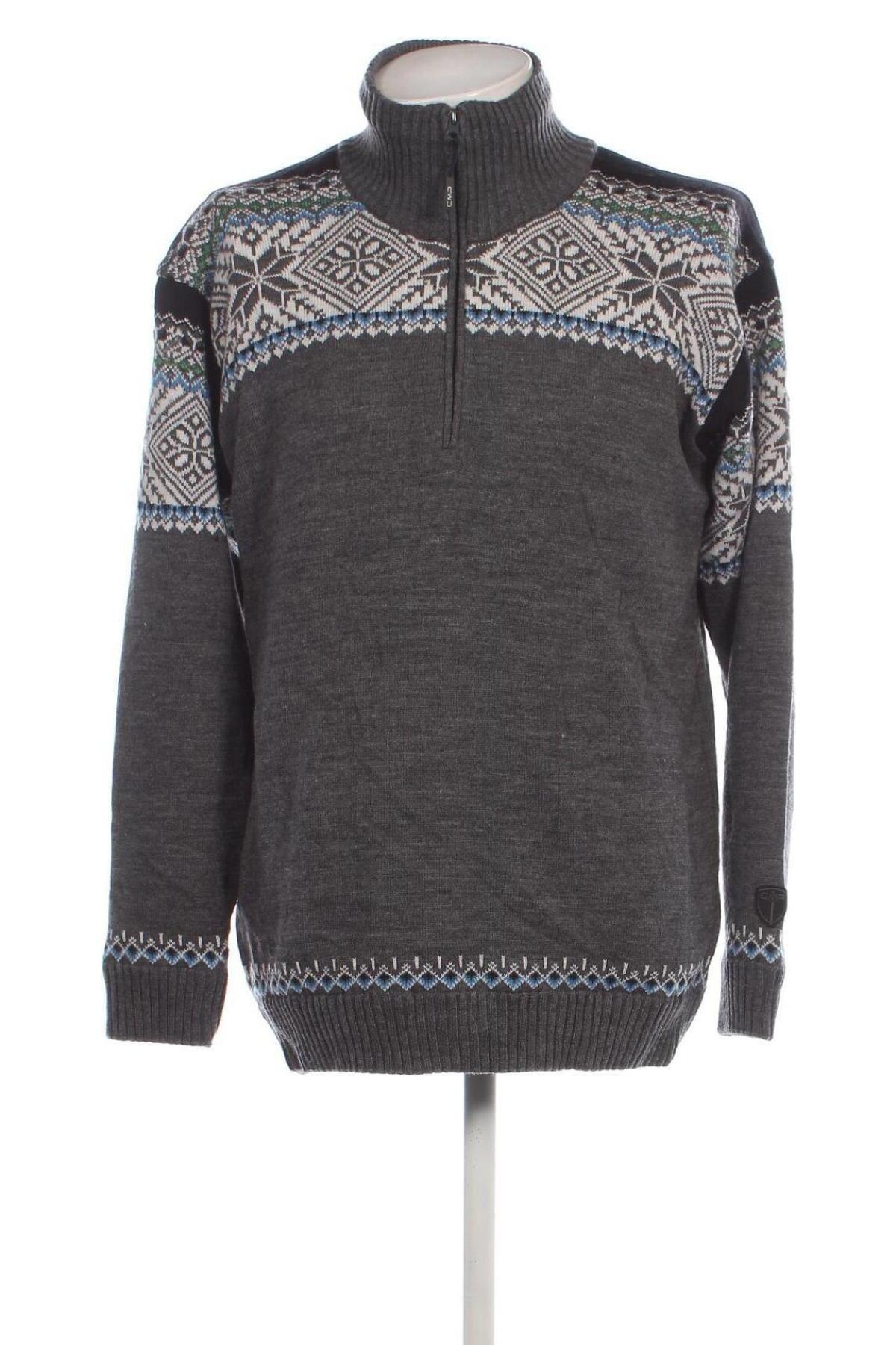 Herrenpullover CMP, Größe 3XL, Farbe Grau, Preis € 18,99