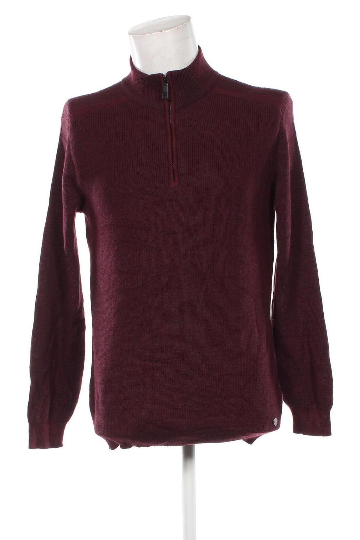 Herrenpullover Casa Moda, Größe L, Farbe Rot, Preis € 10,99