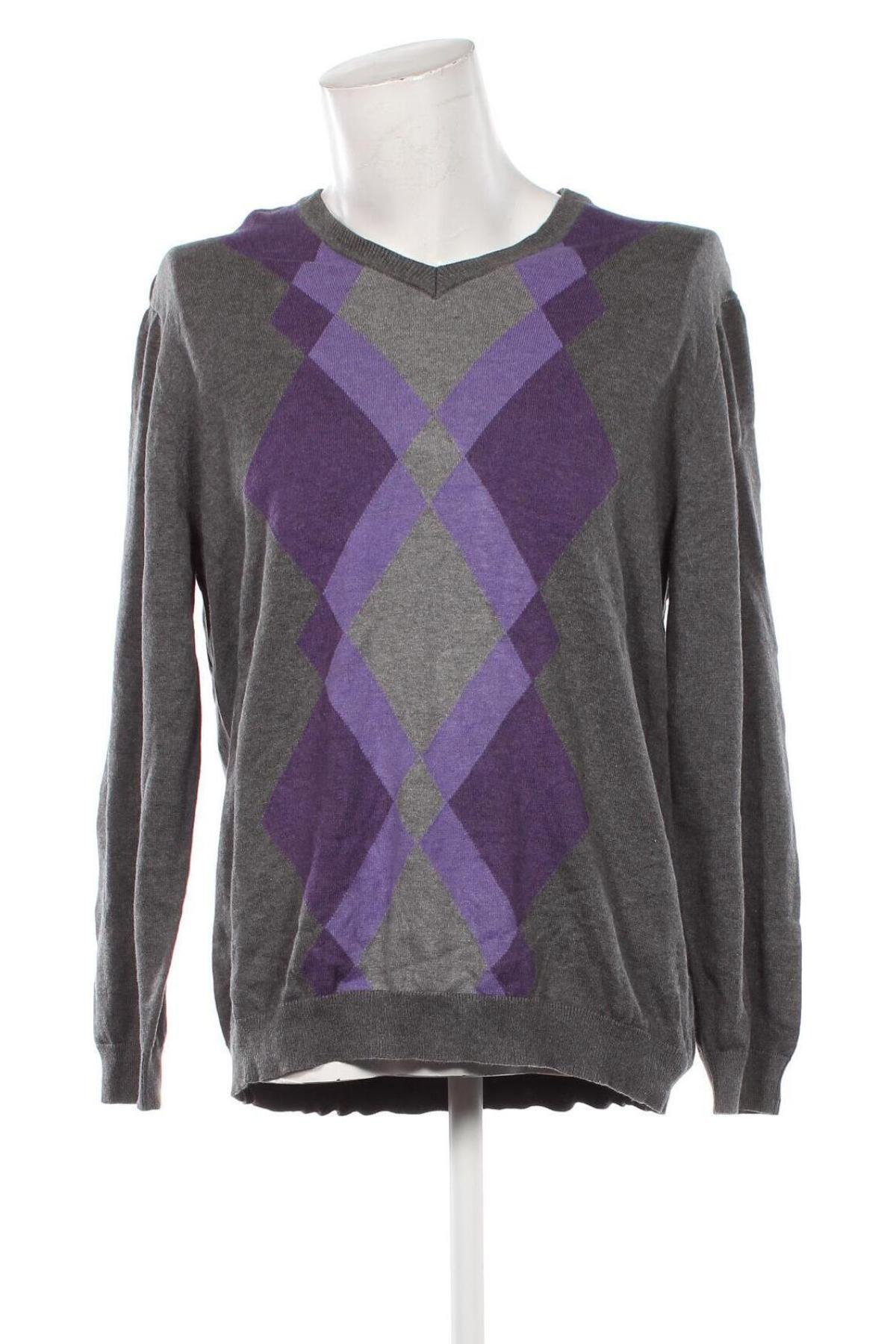 Herrenpullover Claiborne, Größe L, Farbe Grau, Preis 8,99 €