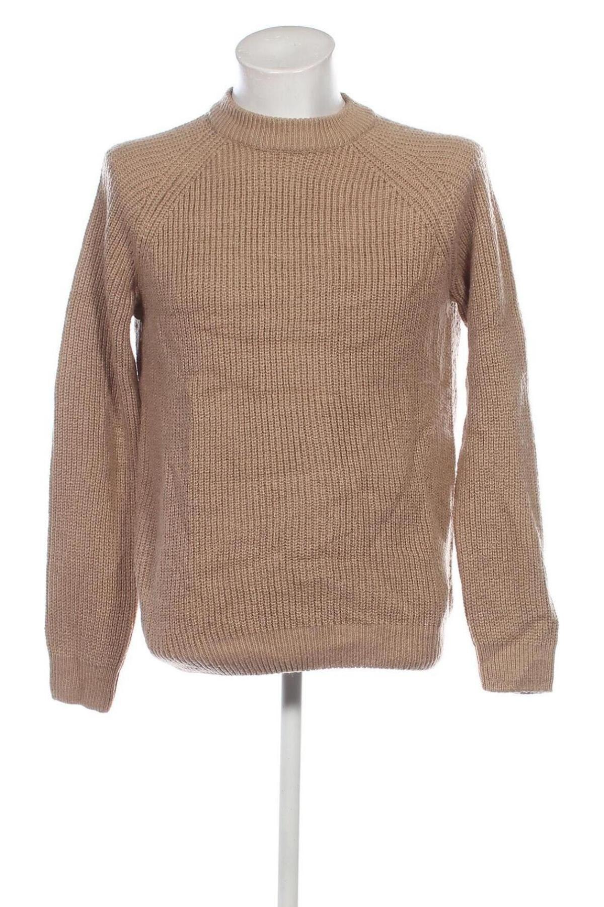 Herrenpullover Clockhouse, Größe L, Farbe Beige, Preis 7,99 €