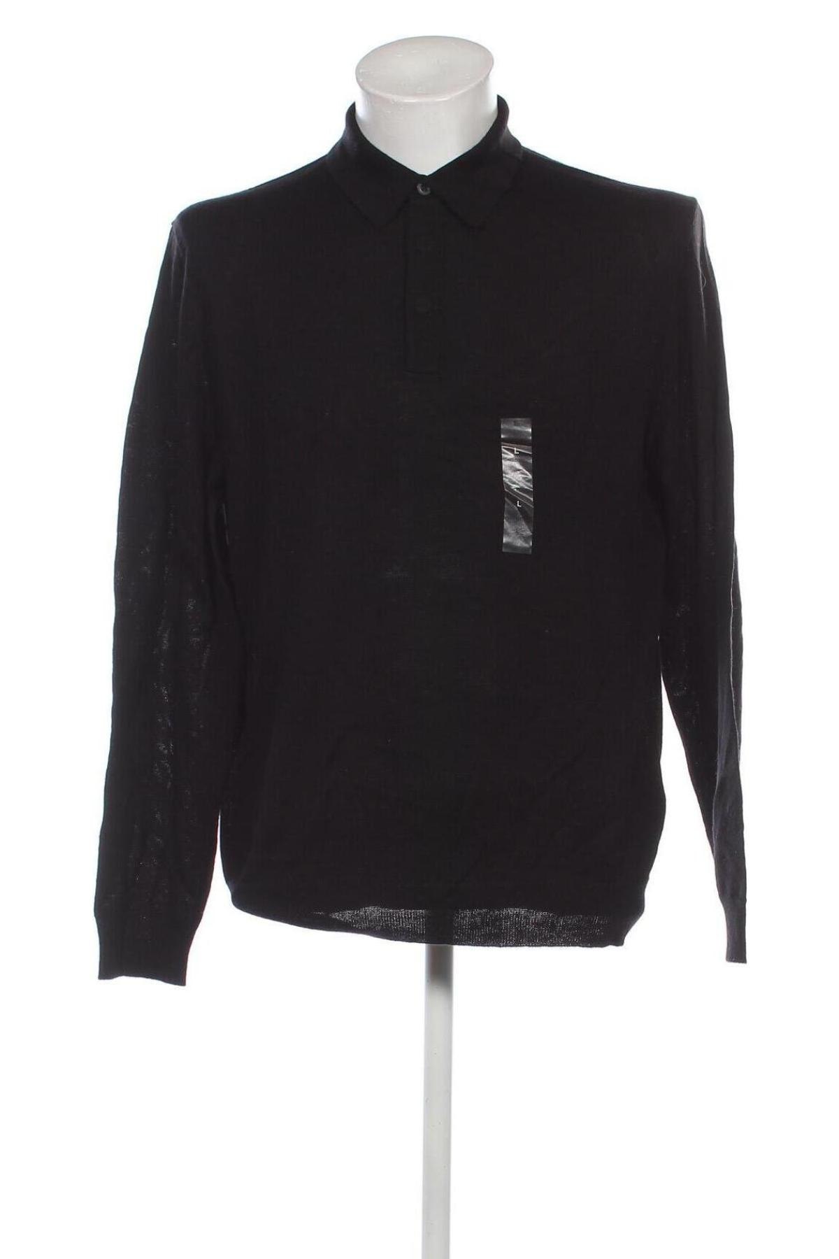 Herrenpullover Club Room, Größe L, Farbe Schwarz, Preis 18,99 €