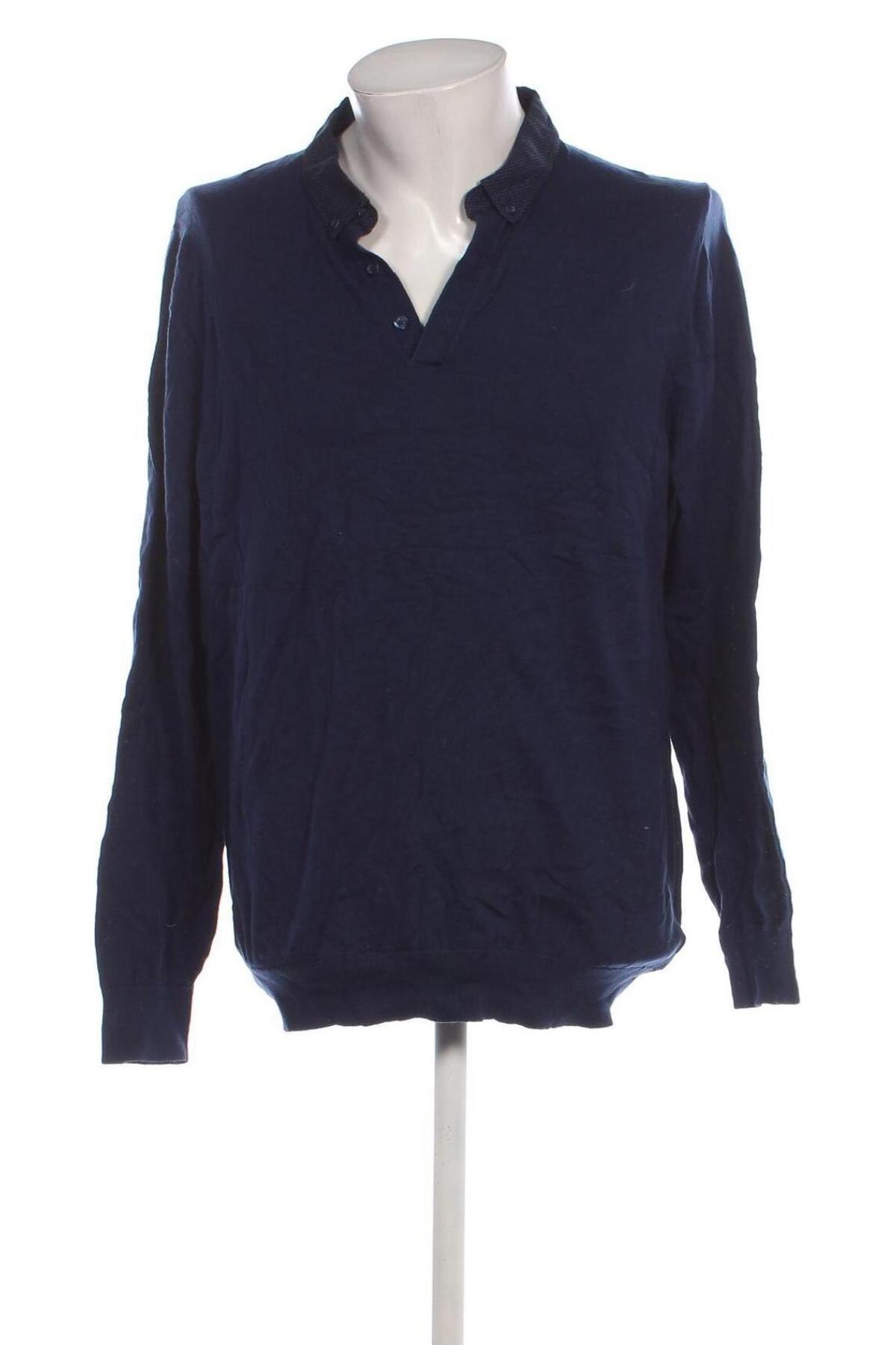 Herrenpullover F&F, Größe XL, Farbe Blau, Preis 7,99 €