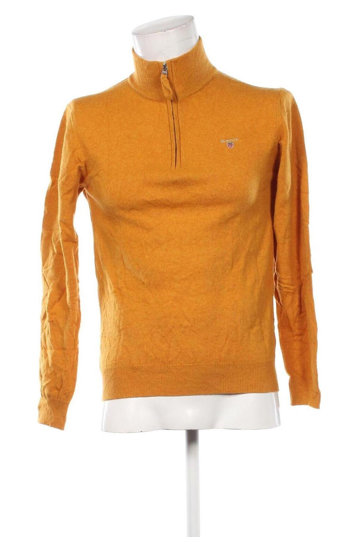 Herrenpullover Gant, Größe M, Farbe Gelb, Preis 39,99 €