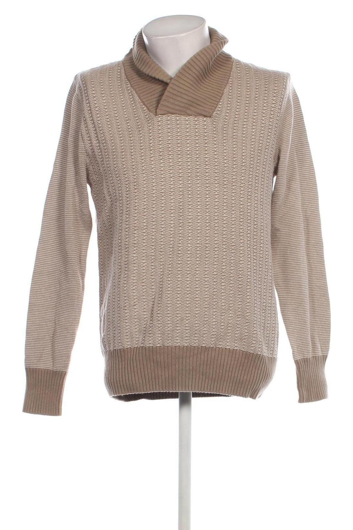 Herrenpullover H&M, Größe L, Farbe Beige, Preis € 6,49