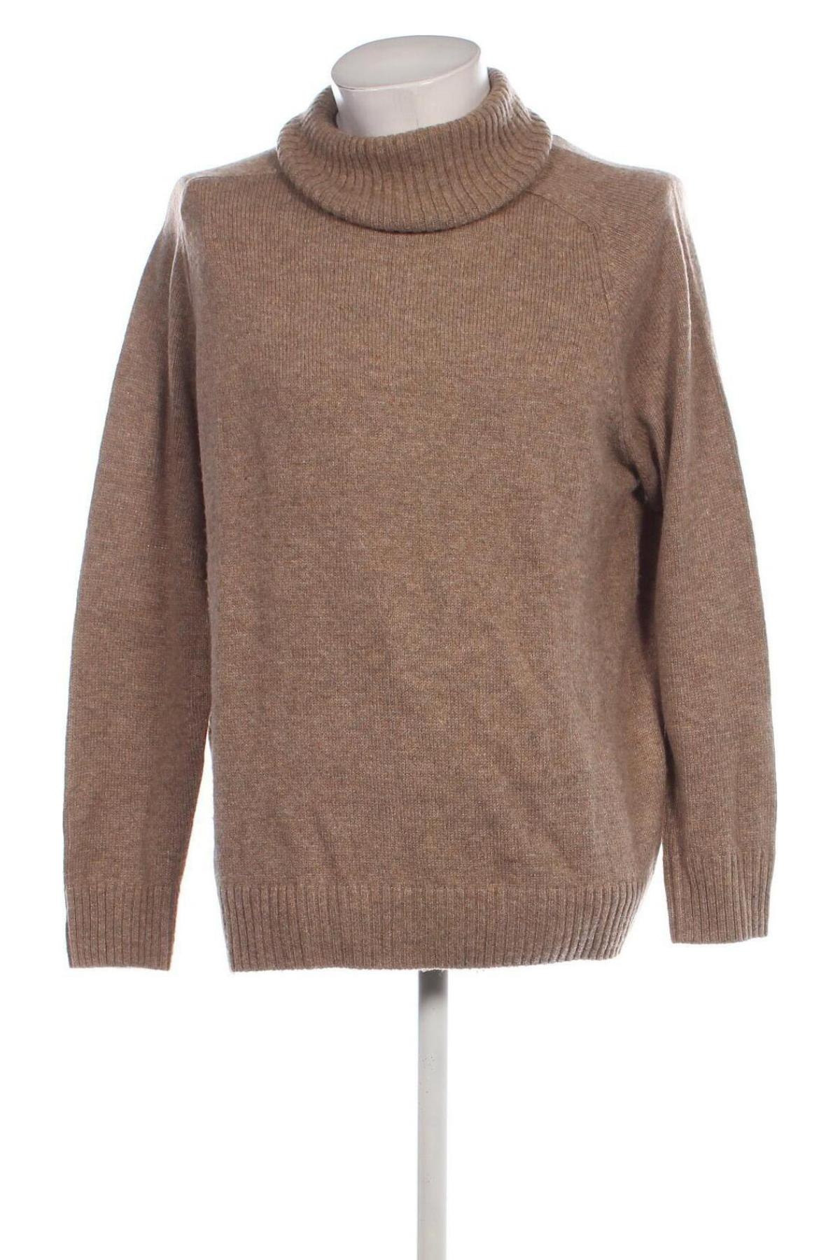 Męski sweter H&M, Rozmiar L, Kolor Beżowy, Cena 30,99 zł