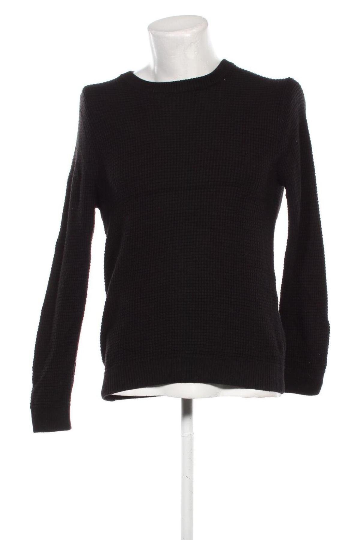 Męski sweter H&M, Rozmiar M, Kolor Czarny, Cena 28,99 zł