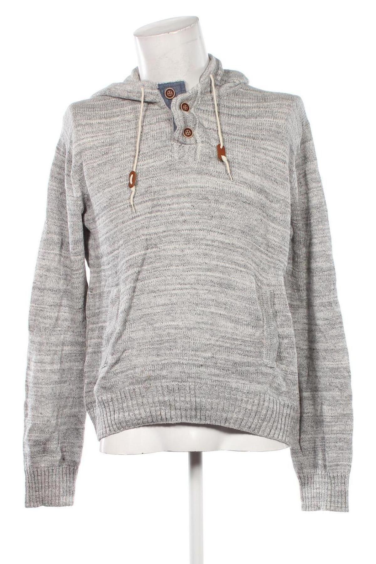 Herrenpullover H&M L.O.G.G., Größe XL, Farbe Grau, Preis € 6,49