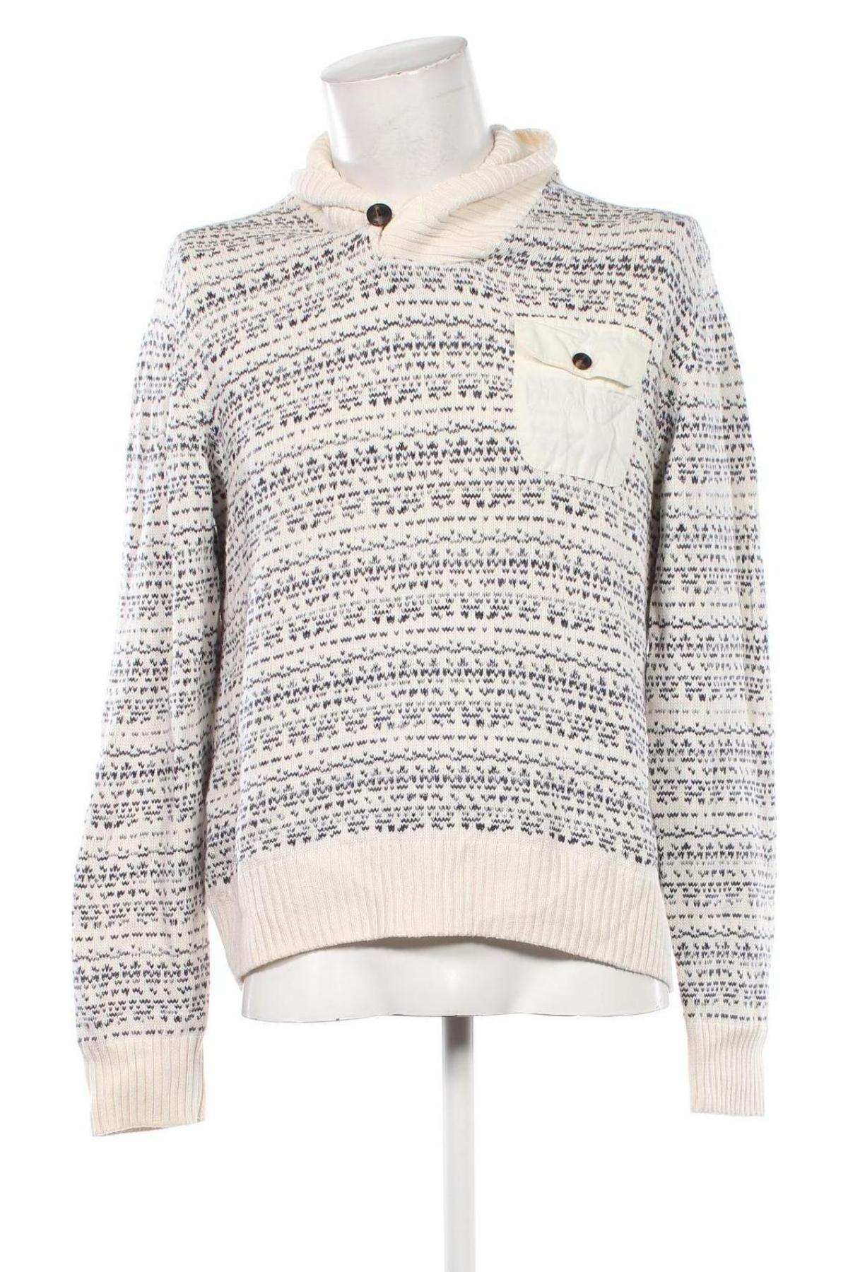 Męski sweter H&M L.O.G.G., Rozmiar M, Kolor Kolorowy, Cena 61,99 zł