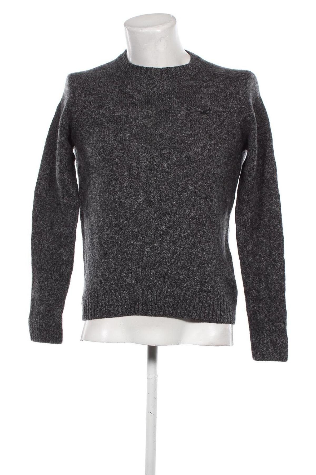 Herrenpullover Hollister, Größe M, Farbe Grau, Preis 11,99 €