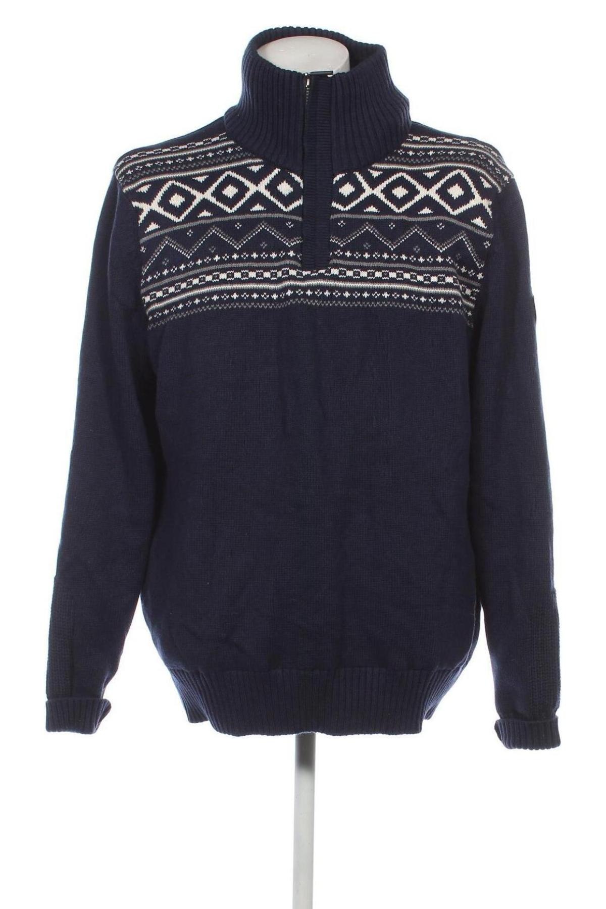 Herrenpullover Human Nature, Größe XL, Farbe Blau, Preis 14,99 €