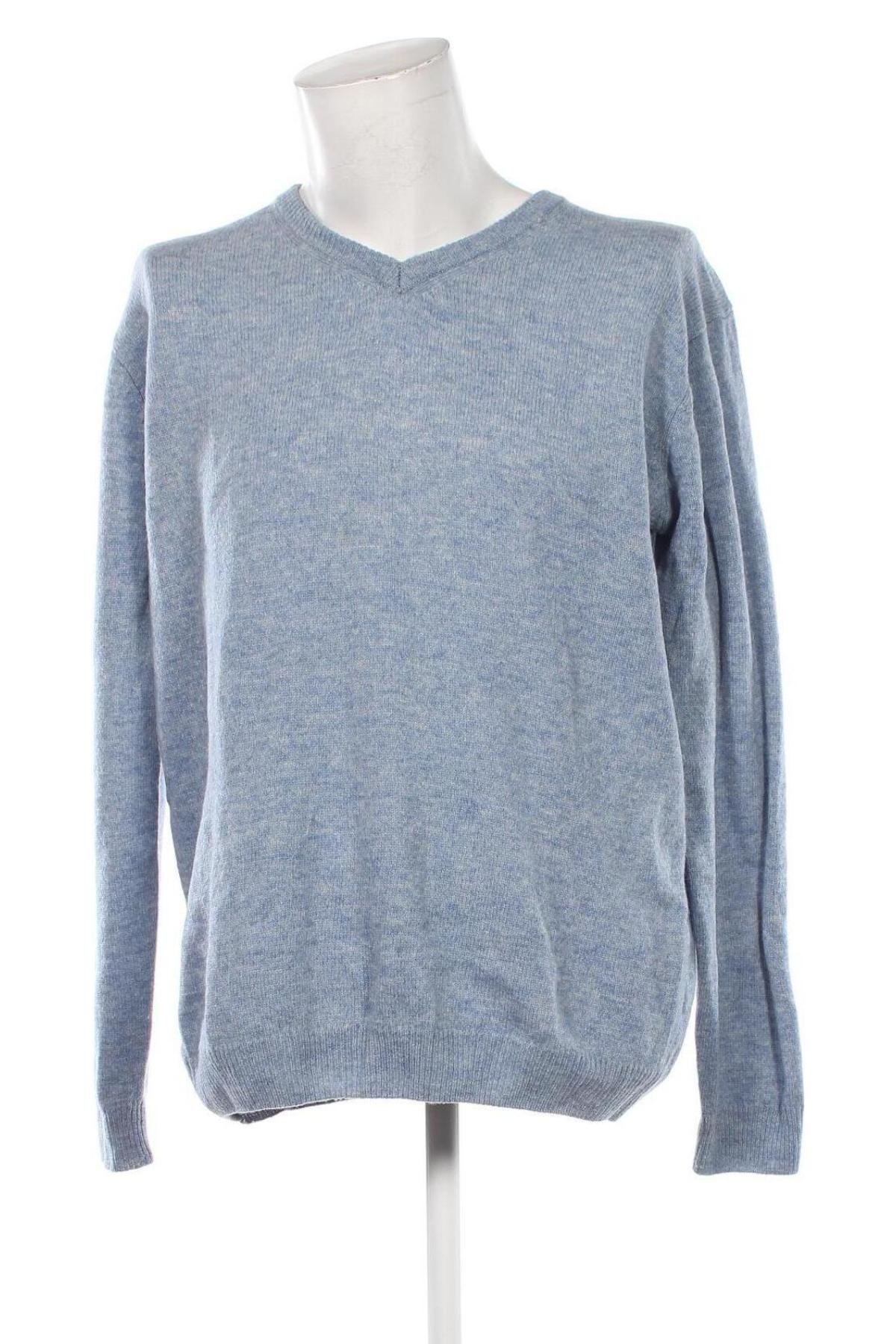 Herrenpullover John Cabot, Größe L, Farbe Blau, Preis € 33,53